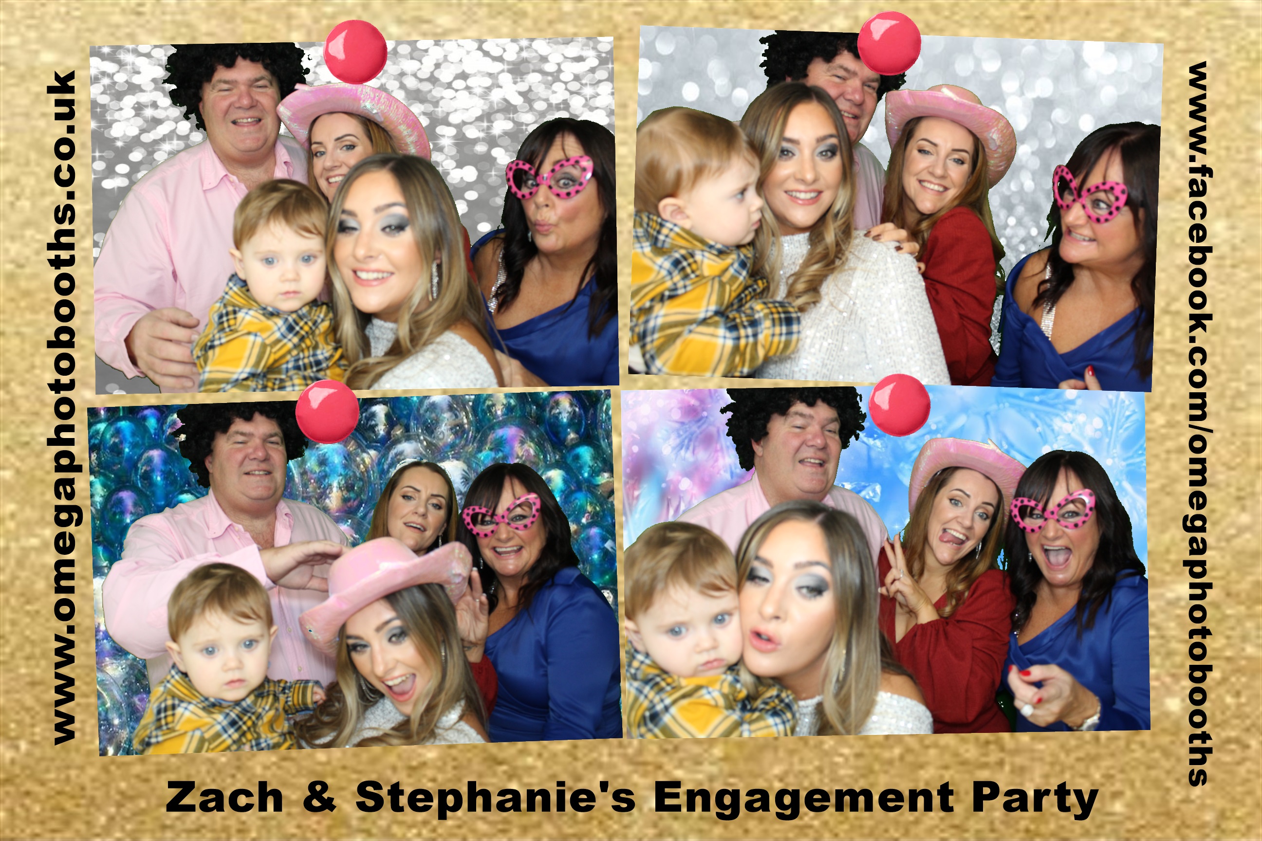 Zach & Steph's Engagement Party | View more photos from the event at gallery.omegaphotobooths.co.uk/u/Omega-Photobooths/Zach-Stephs-Engagement-Party