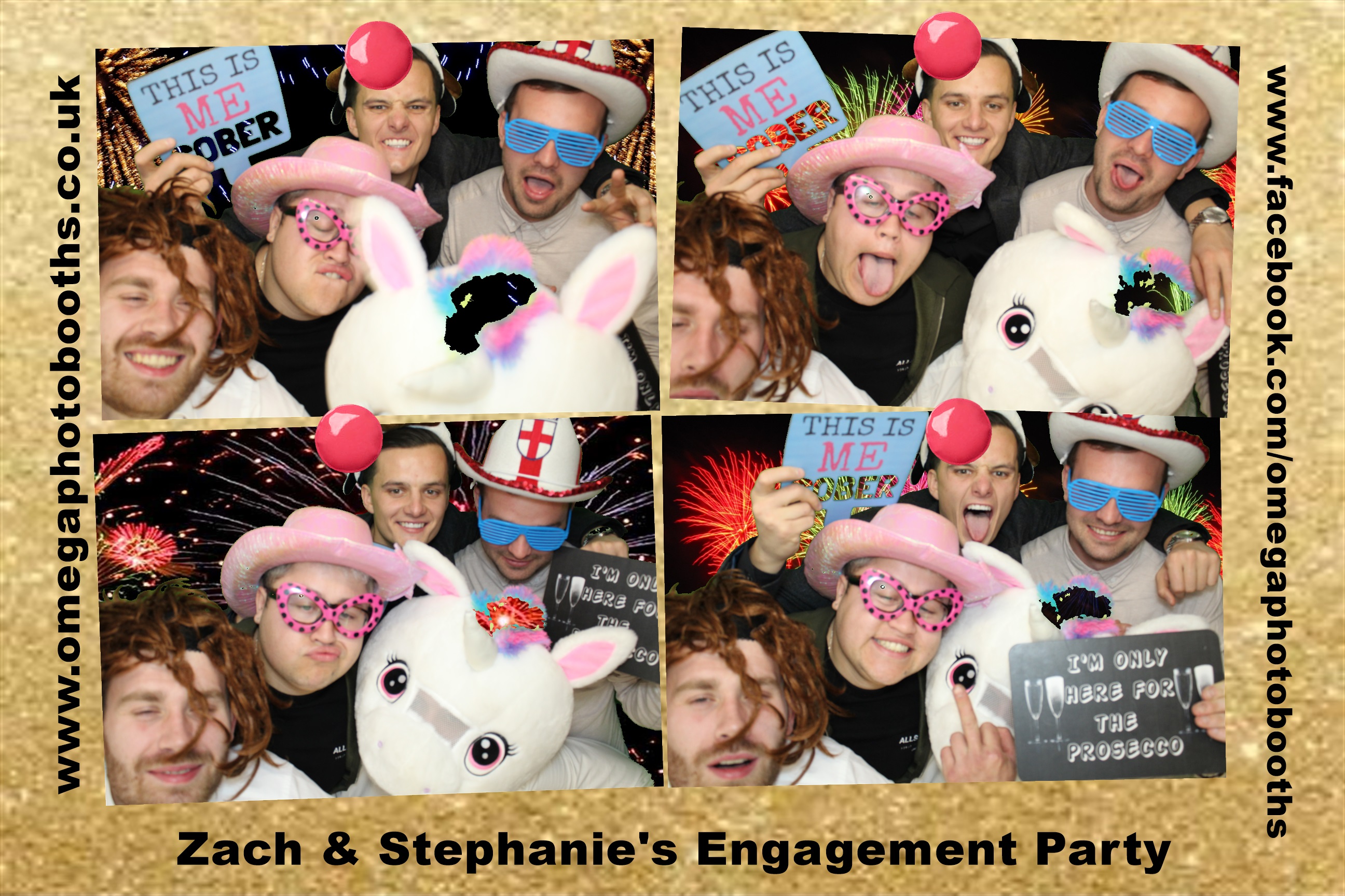 Zach & Steph's Engagement Party | View more photos from the event at gallery.omegaphotobooths.co.uk/u/Omega-Photobooths/Zach-Stephs-Engagement-Party