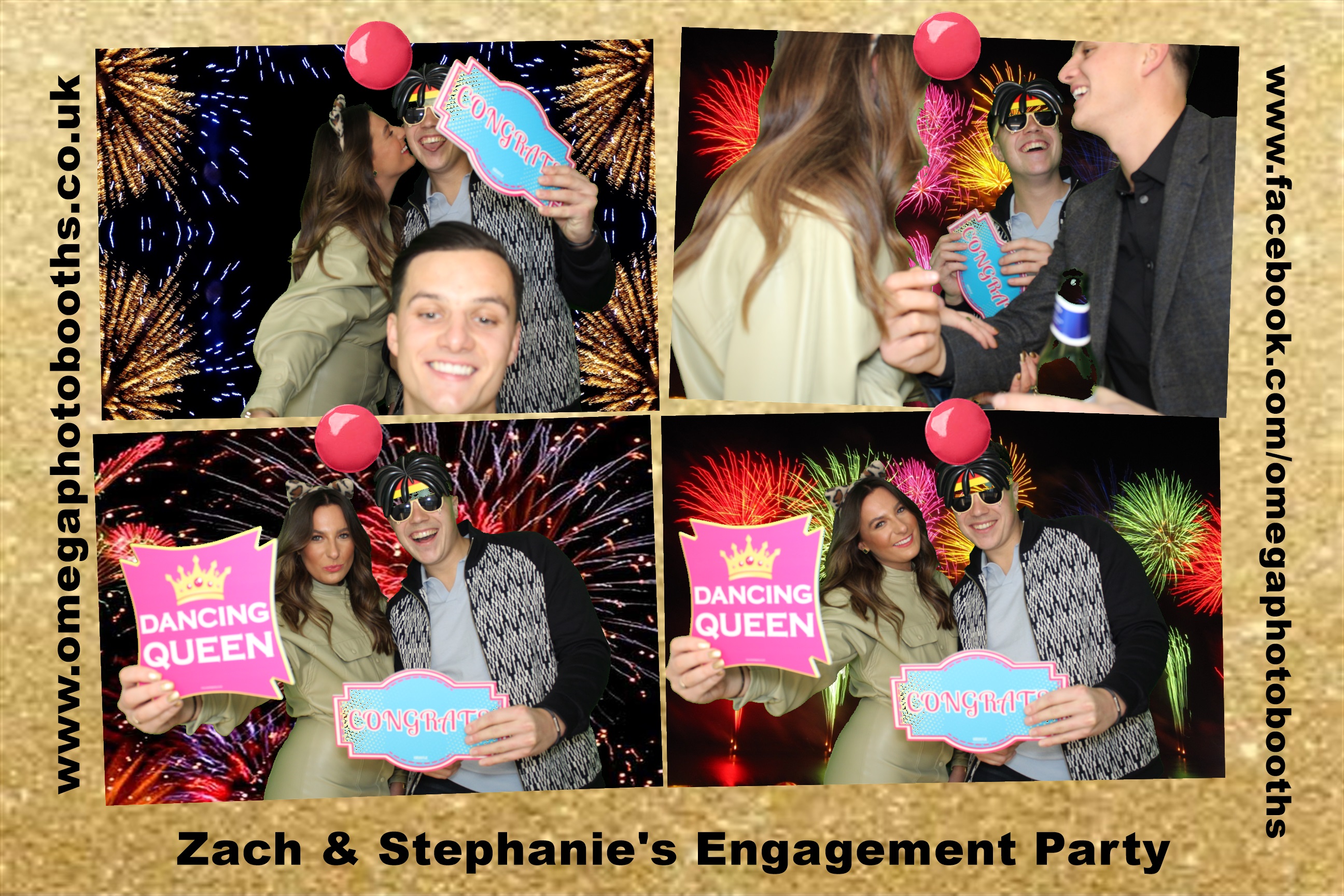 Zach & Steph's Engagement Party | View more photos from the event at gallery.omegaphotobooths.co.uk/u/Omega-Photobooths/Zach-Stephs-Engagement-Party