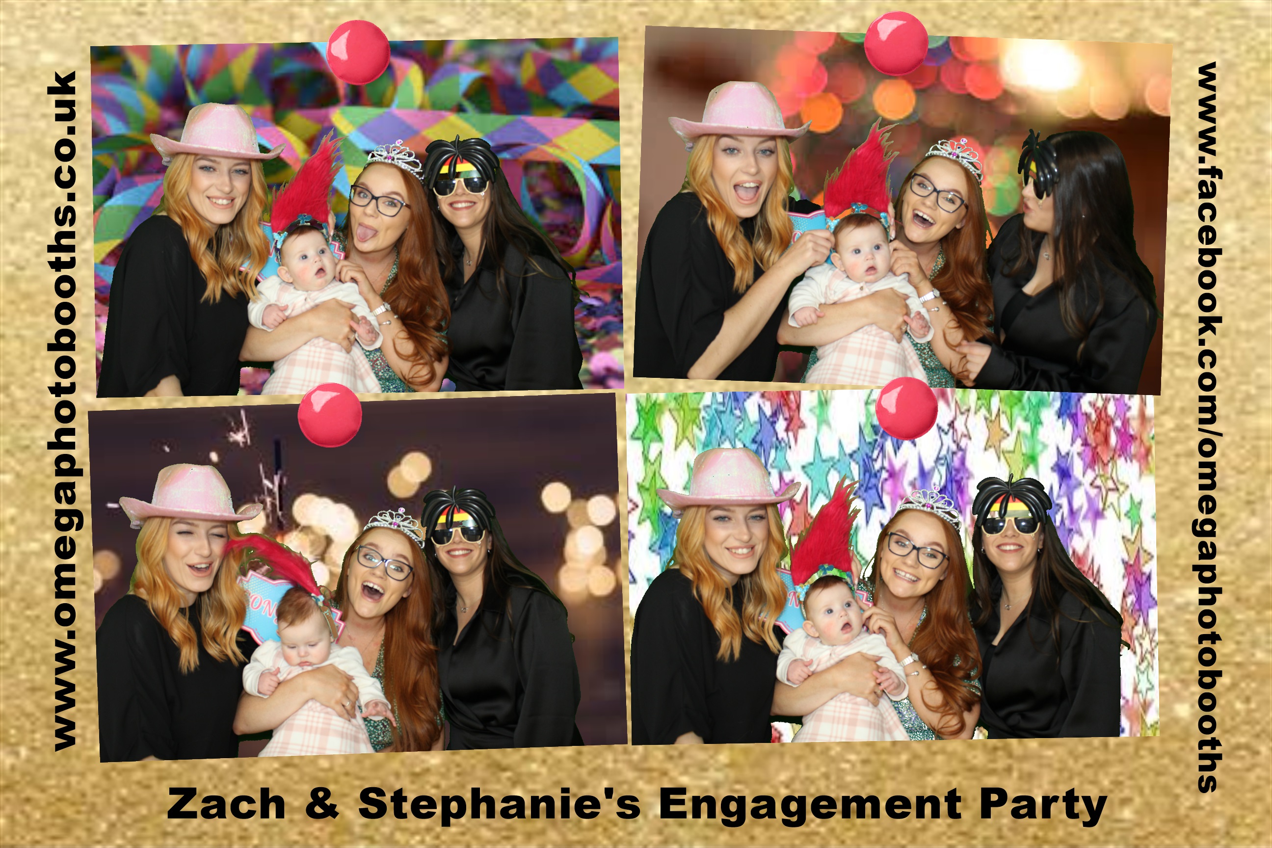 Zach & Steph's Engagement Party | View more photos from the event at gallery.omegaphotobooths.co.uk/u/Omega-Photobooths/Zach-Stephs-Engagement-Party