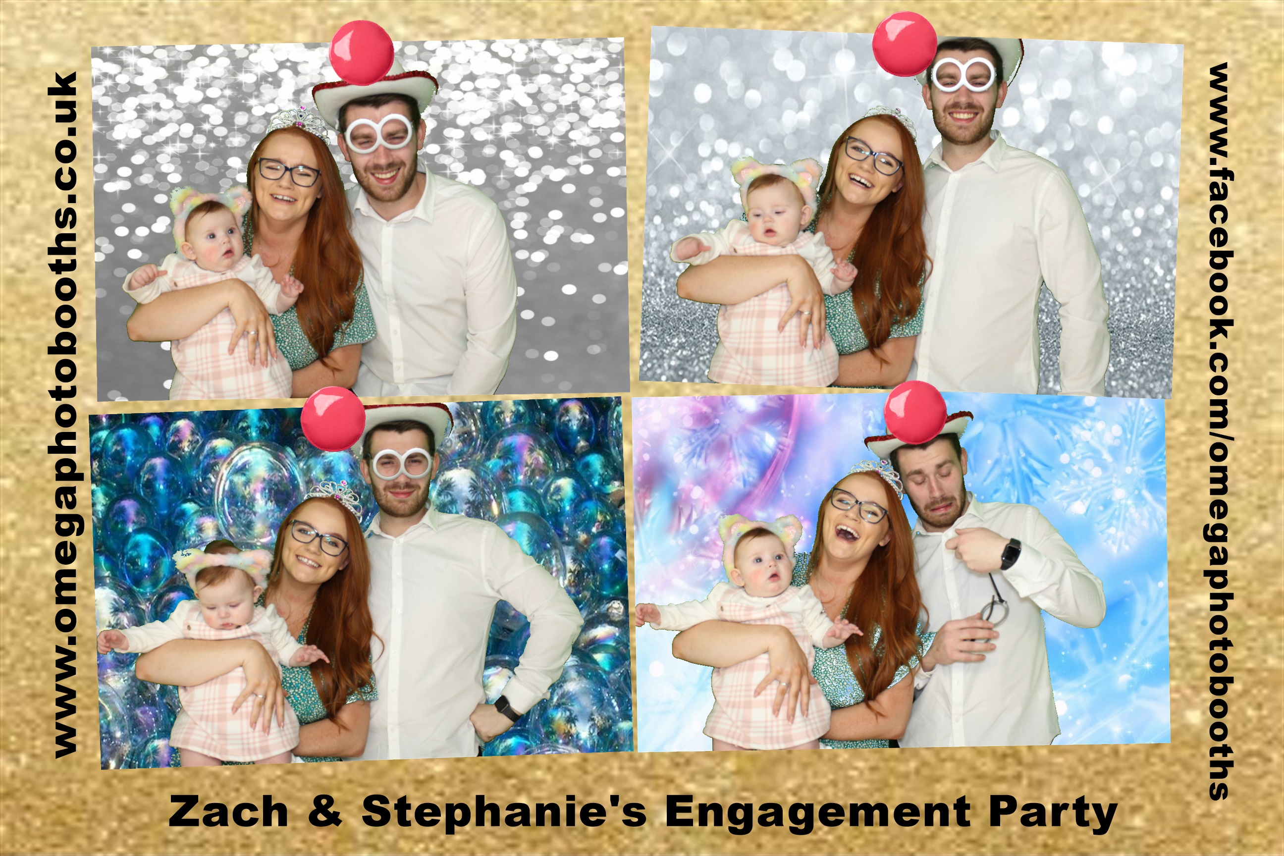 Zach & Steph's Engagement Party | View more photos from the event at gallery.omegaphotobooths.co.uk/u/Omega-Photobooths/Zach-Stephs-Engagement-Party