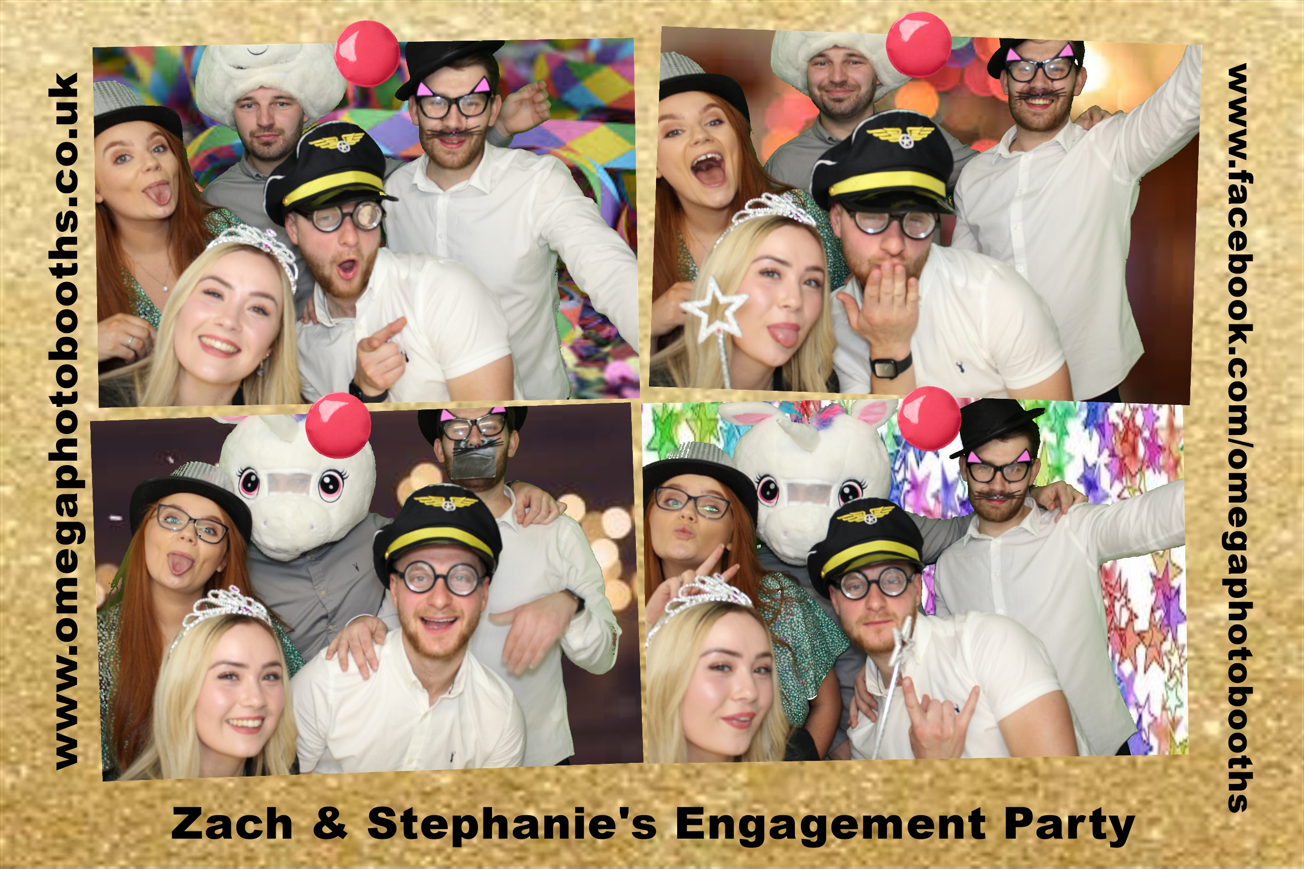 Zach & Steph's Engagement Party | View more photos from the event at gallery.omegaphotobooths.co.uk/u/Omega-Photobooths/Zach-Stephs-Engagement-Party