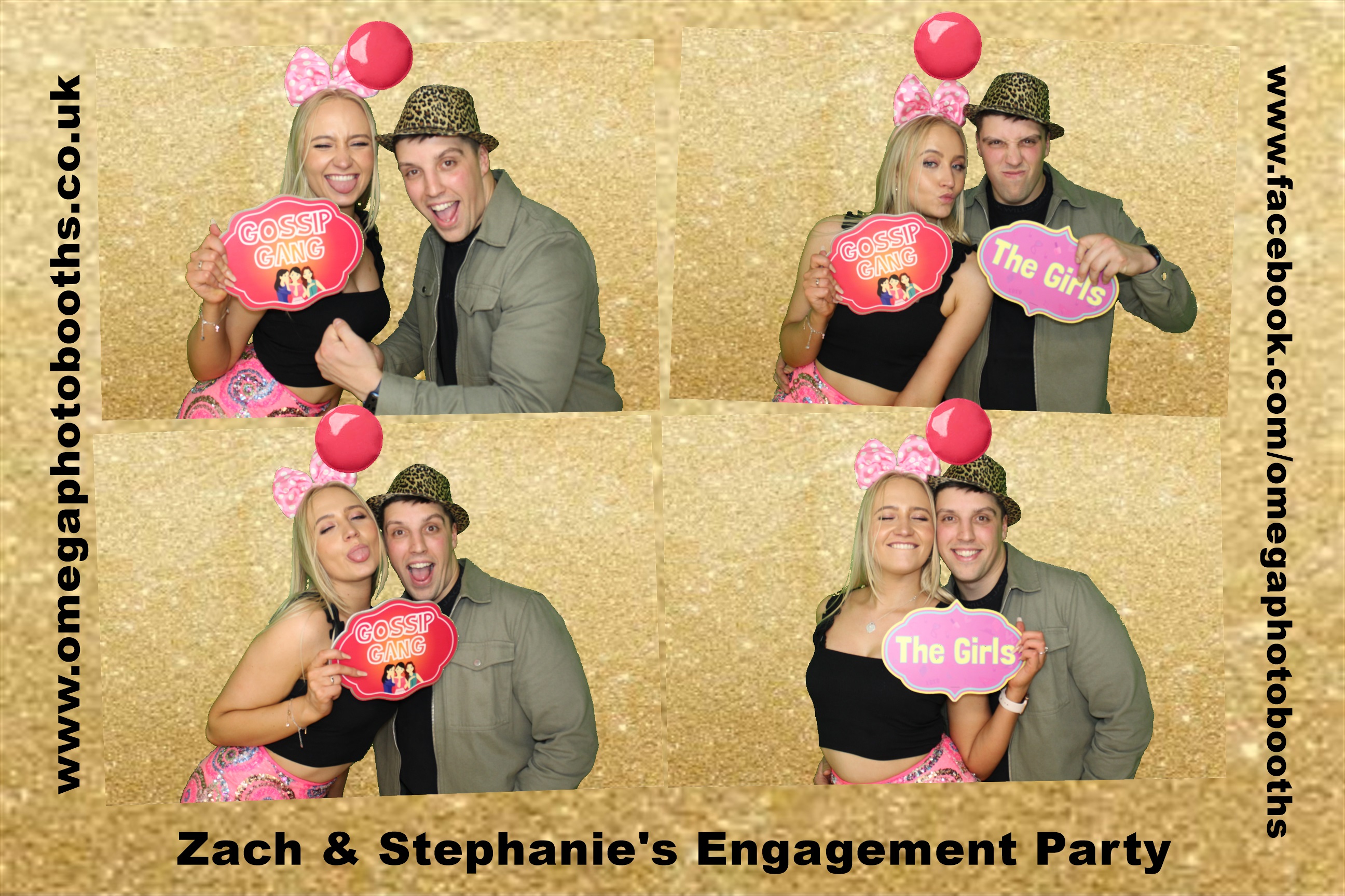 Zach & Steph's Engagement Party | View more photos from the event at gallery.omegaphotobooths.co.uk/u/Omega-Photobooths/Zach-Stephs-Engagement-Party