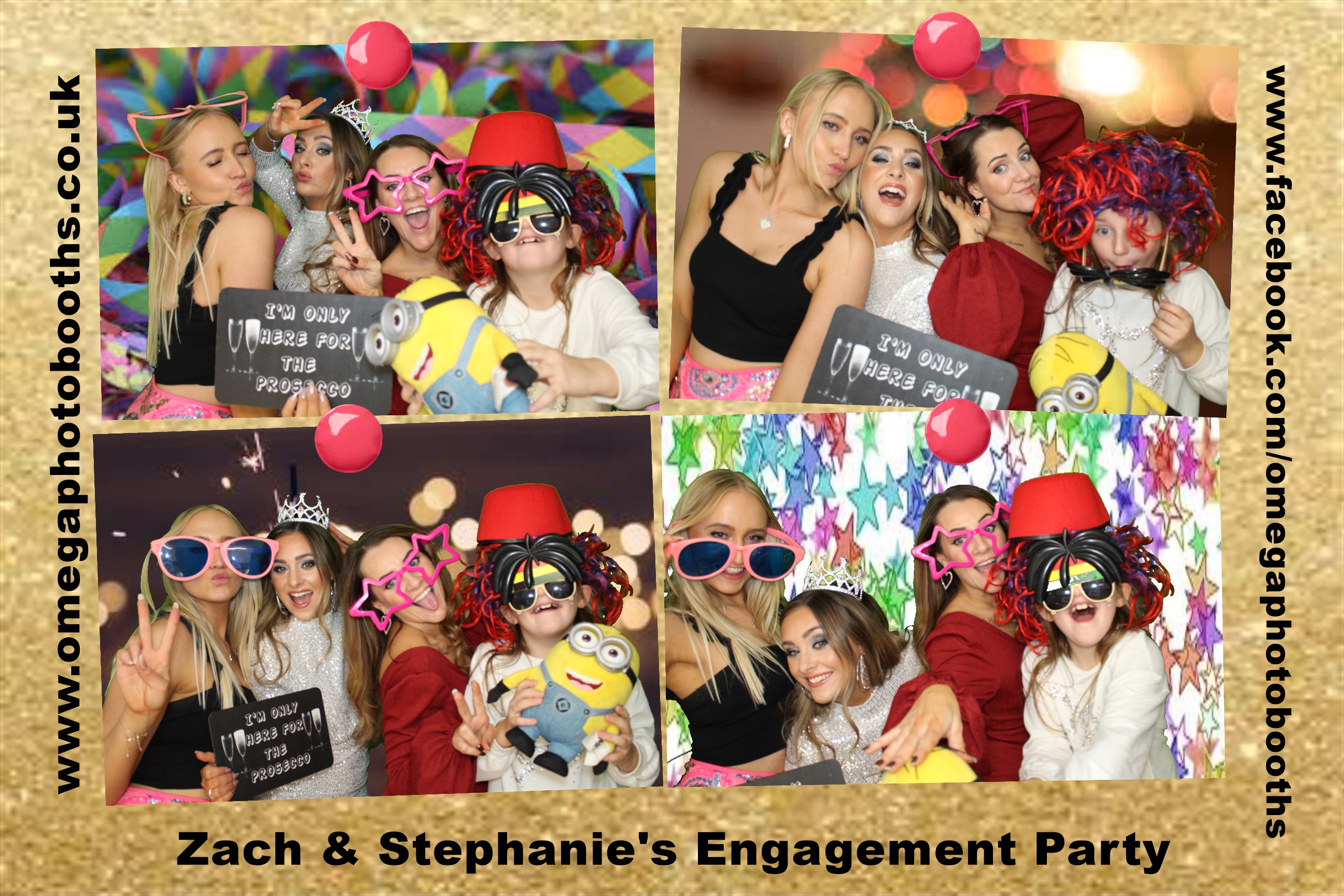 Zach & Steph's Engagement Party | View more photos from the event at gallery.omegaphotobooths.co.uk/u/Omega-Photobooths/Zach-Stephs-Engagement-Party