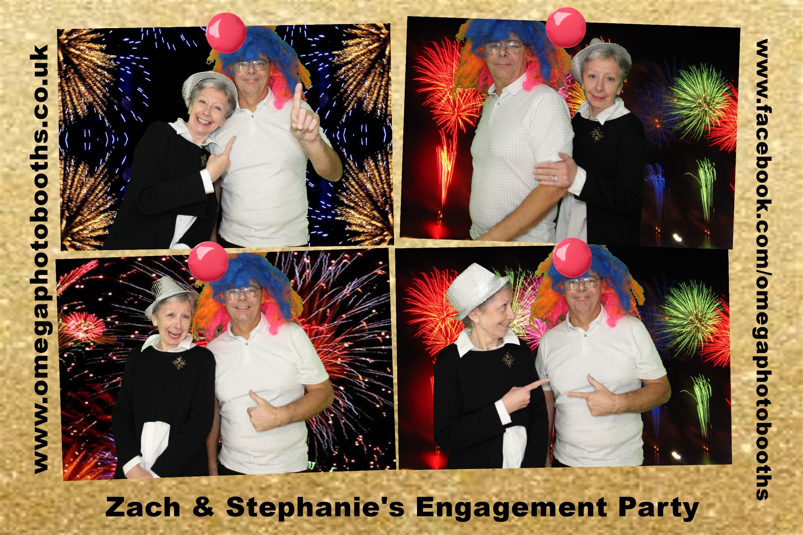 Zach & Steph's Engagement Party | View more photos from the event at gallery.omegaphotobooths.co.uk/u/Omega-Photobooths/Zach-Stephs-Engagement-Party