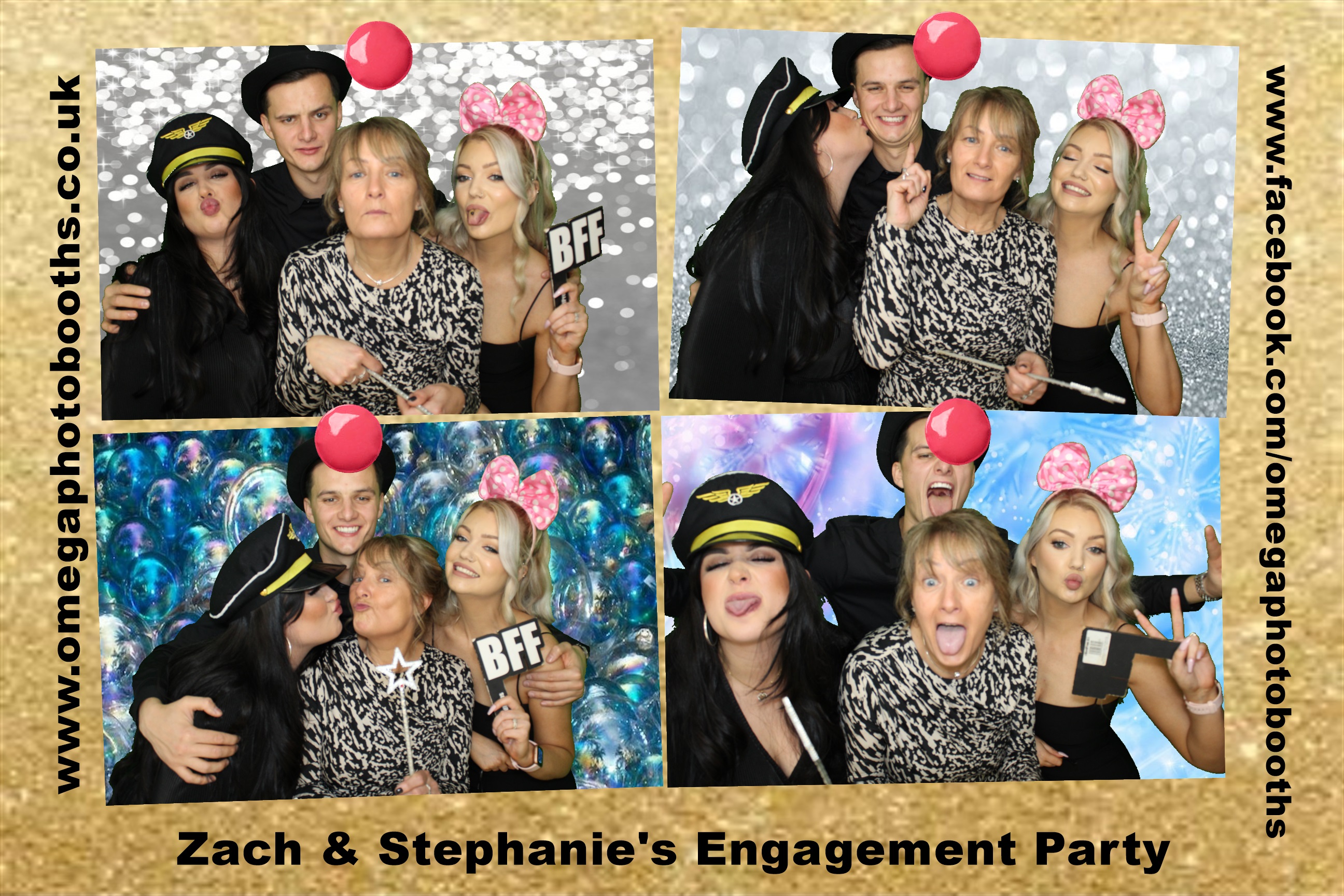 Zach & Steph's Engagement Party | View more photos from the event at gallery.omegaphotobooths.co.uk/u/Omega-Photobooths/Zach-Stephs-Engagement-Party