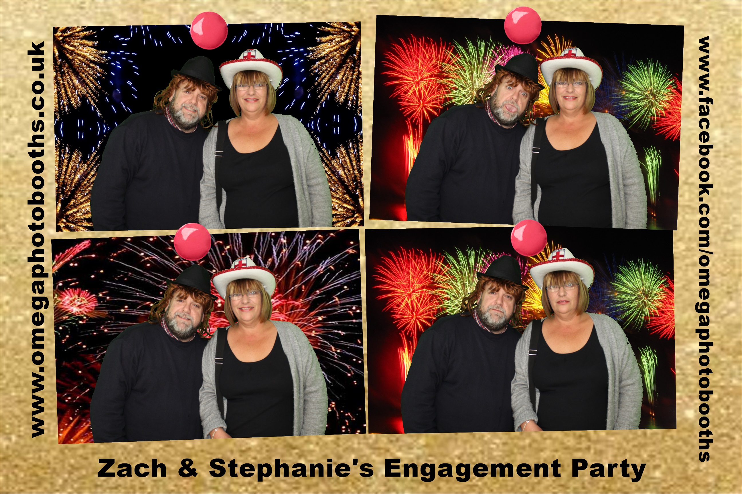 Zach & Steph's Engagement Party | View more photos from the event at gallery.omegaphotobooths.co.uk/u/Omega-Photobooths/Zach-Stephs-Engagement-Party