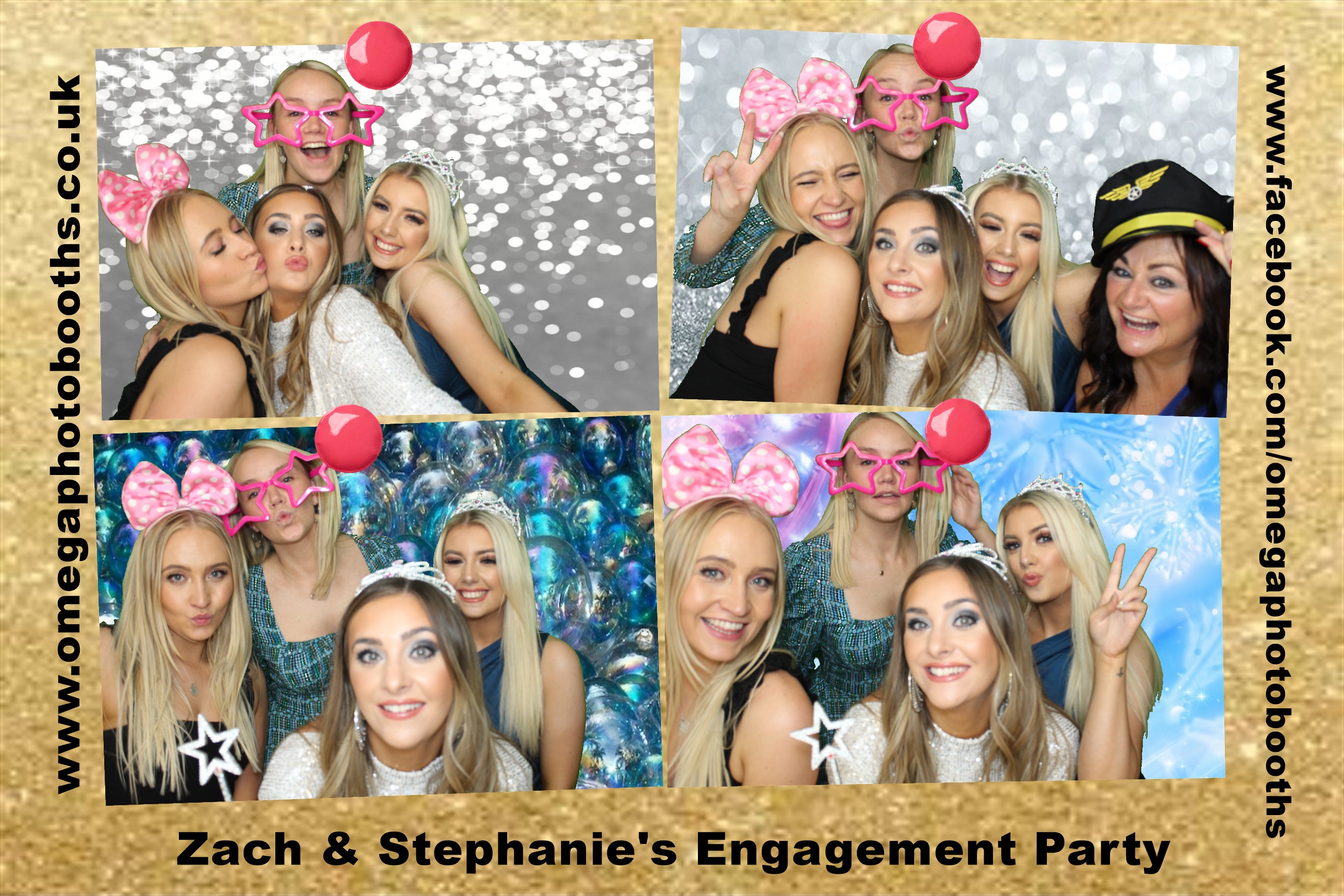Zach & Steph's Engagement Party | View more photos from the event at gallery.omegaphotobooths.co.uk/u/Omega-Photobooths/Zach-Stephs-Engagement-Party