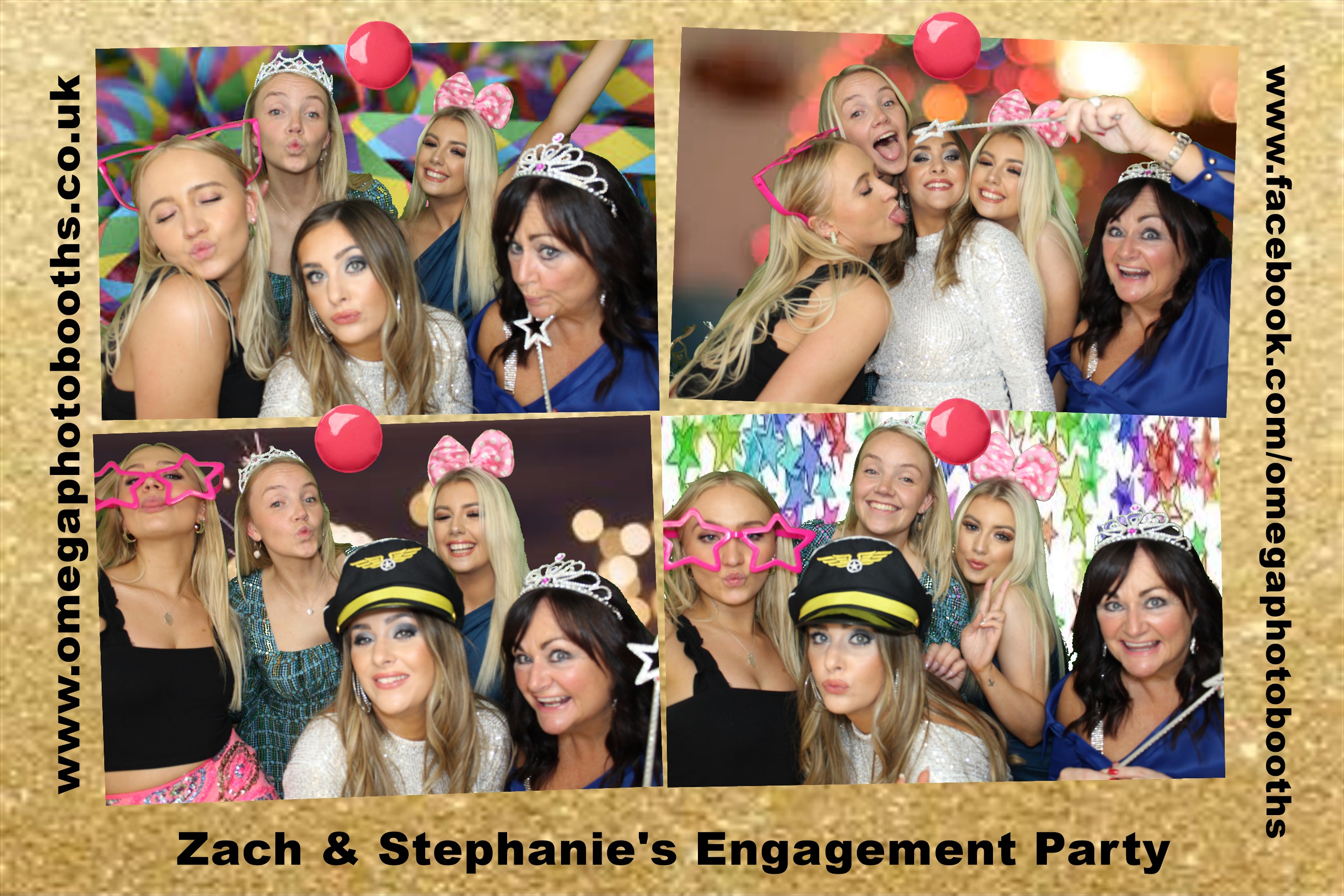 Zach & Steph's Engagement Party | View more photos from the event at gallery.omegaphotobooths.co.uk/u/Omega-Photobooths/Zach-Stephs-Engagement-Party