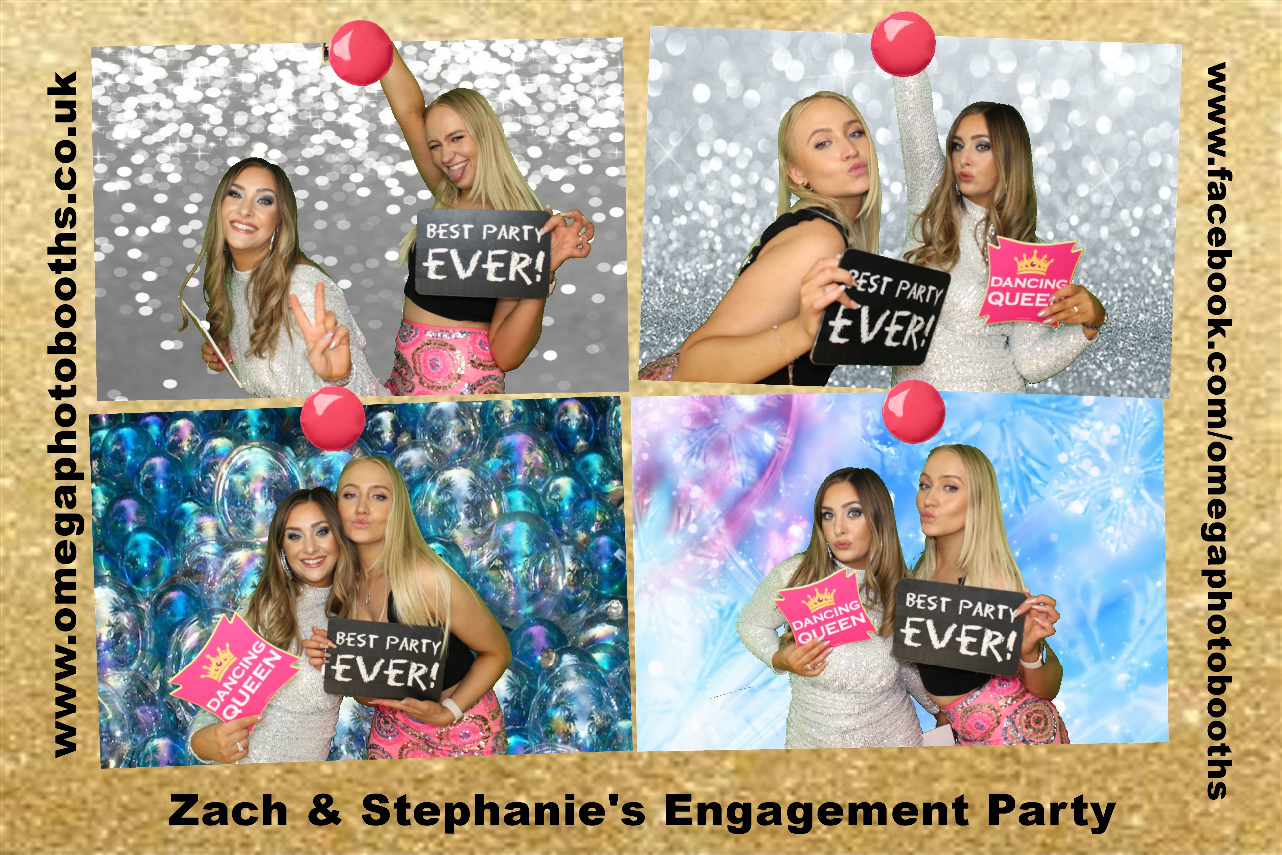 Zach & Steph's Engagement Party | View more photos from the event at gallery.omegaphotobooths.co.uk/u/Omega-Photobooths/Zach-Stephs-Engagement-Party
