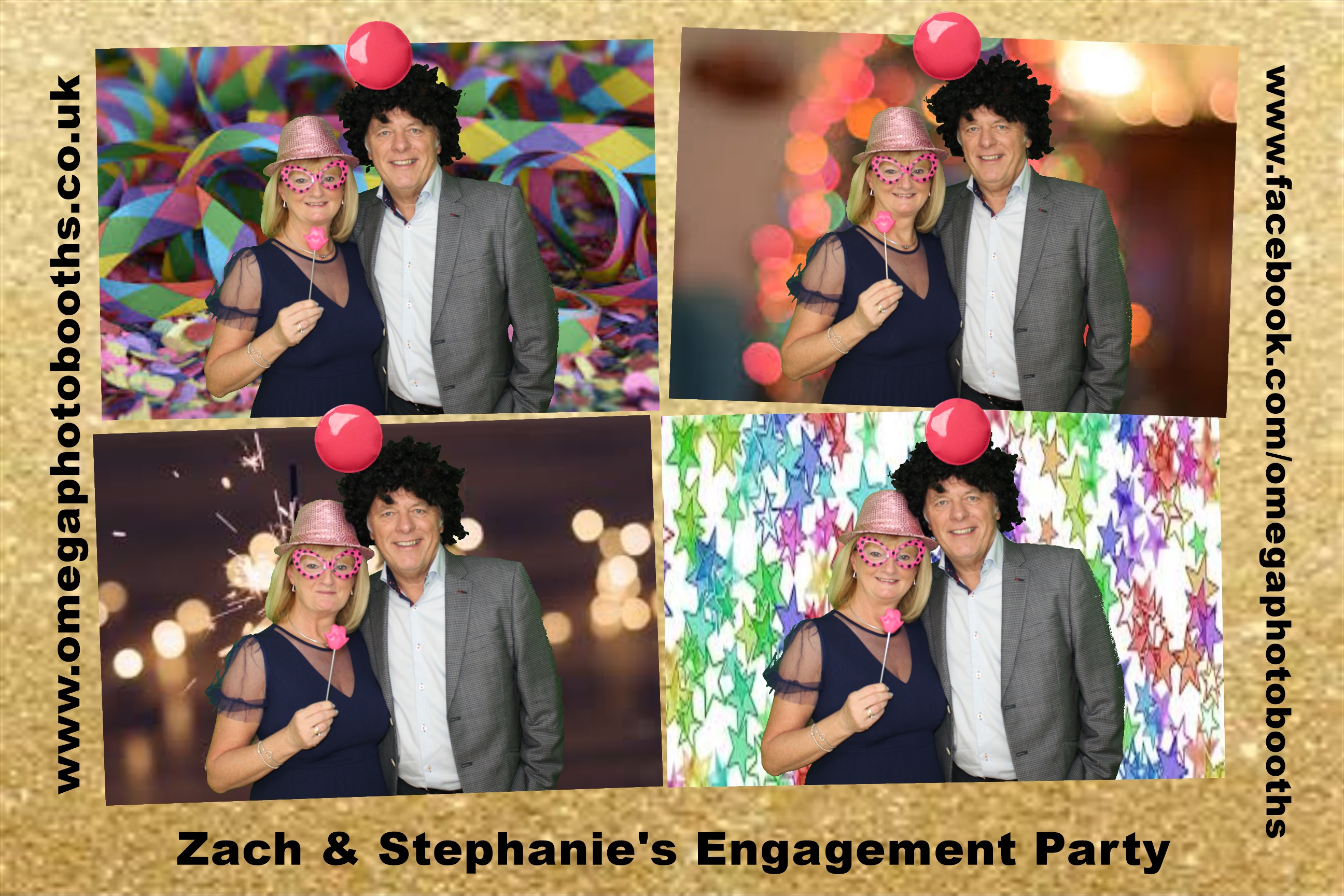 Zach & Steph's Engagement Party | View more photos from the event at gallery.omegaphotobooths.co.uk/u/Omega-Photobooths/Zach-Stephs-Engagement-Party