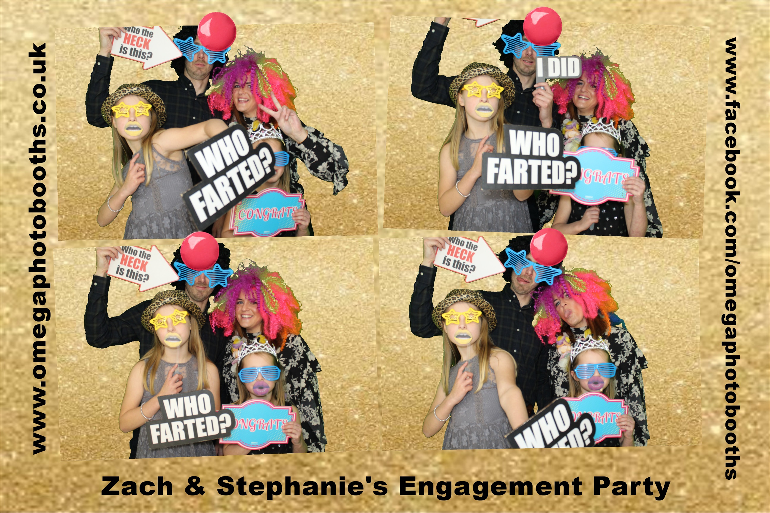 Zach & Steph's Engagement Party | View more photos from the event at gallery.omegaphotobooths.co.uk/u/Omega-Photobooths/Zach-Stephs-Engagement-Party