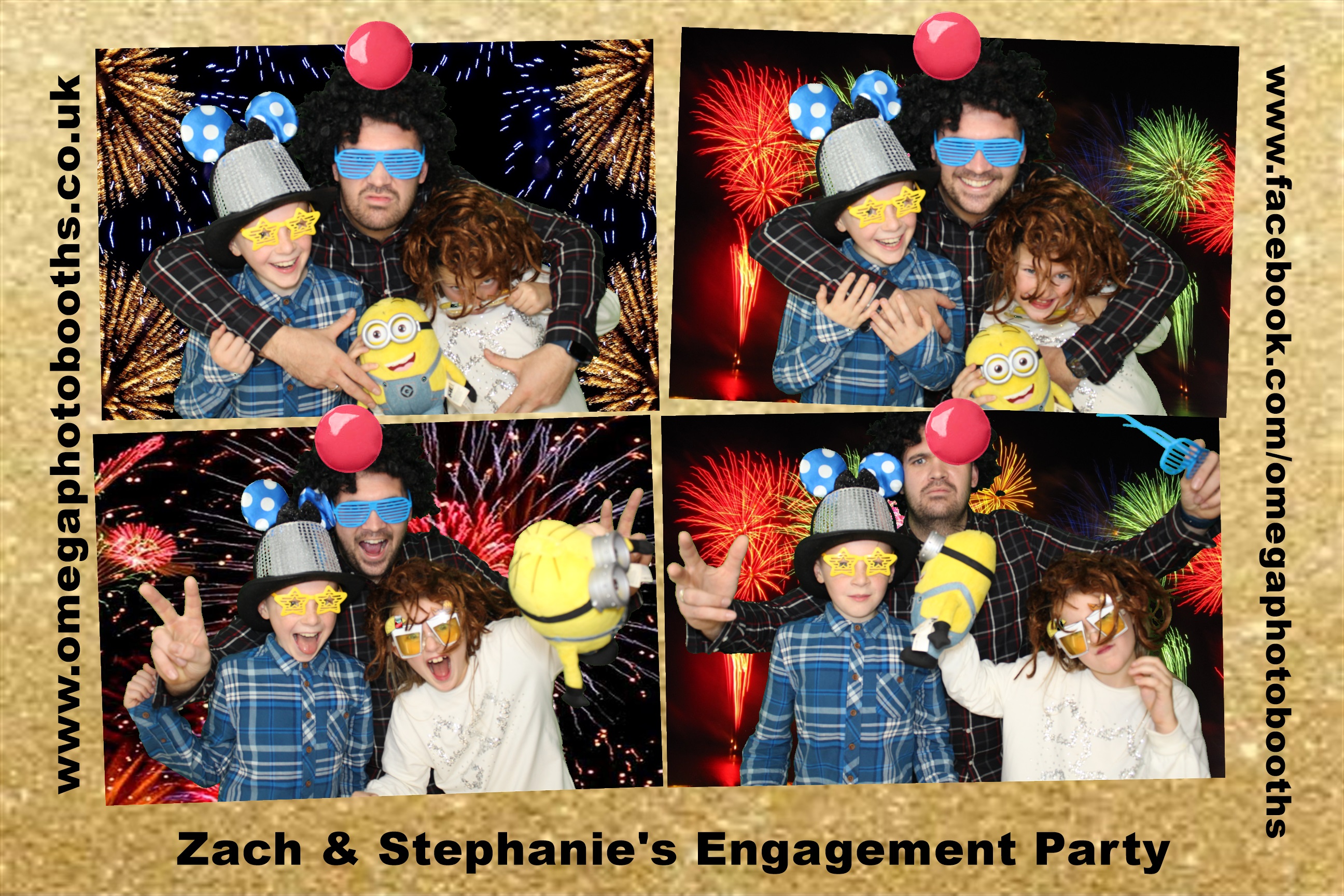 Zach & Steph's Engagement Party | View more photos from the event at gallery.omegaphotobooths.co.uk/u/Omega-Photobooths/Zach-Stephs-Engagement-Party