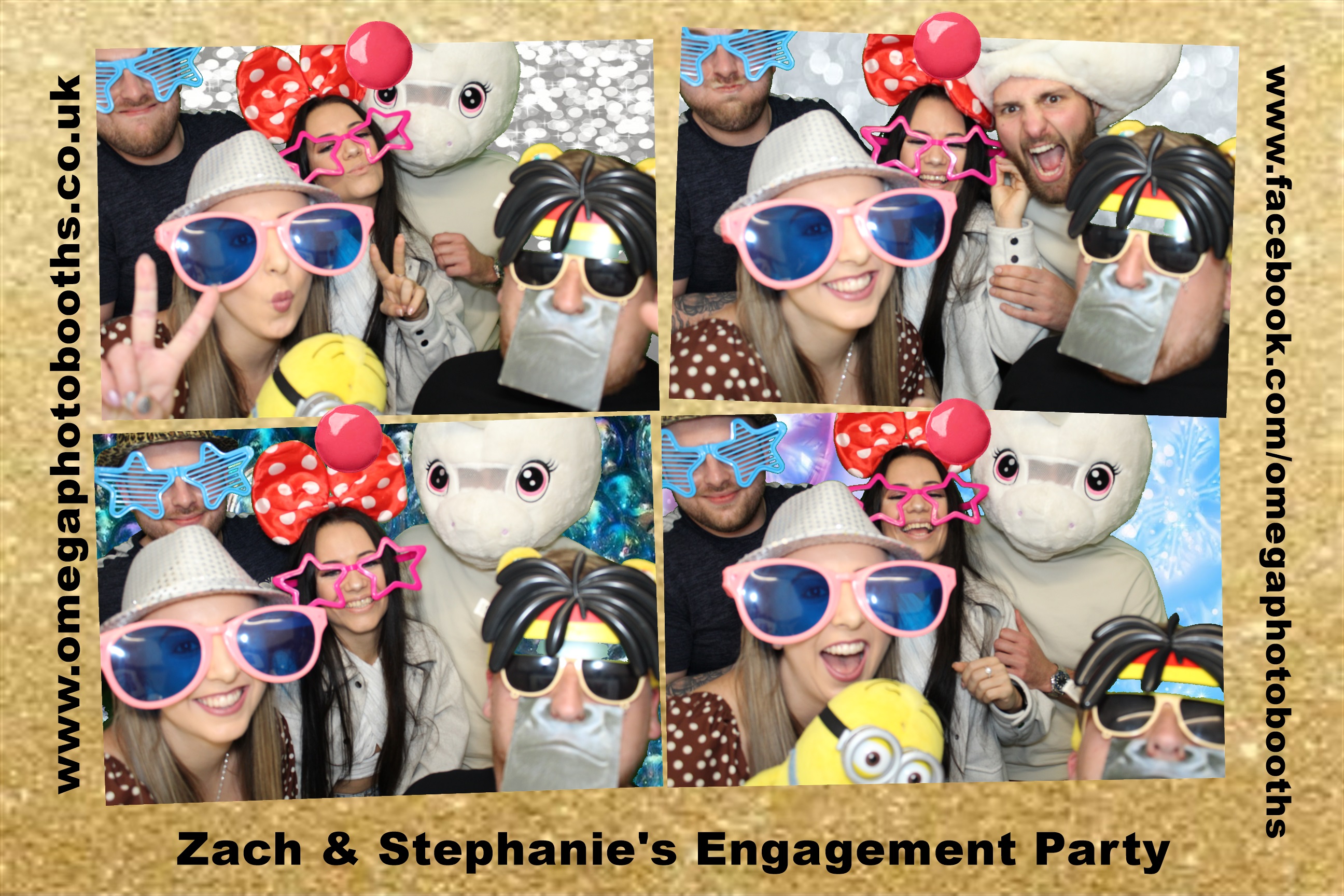 Zach & Steph's Engagement Party | View more photos from the event at gallery.omegaphotobooths.co.uk/u/Omega-Photobooths/Zach-Stephs-Engagement-Party