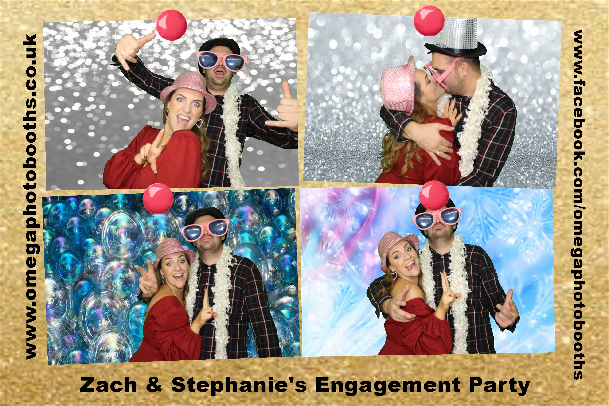 Zach & Steph's Engagement Party | View more photos from the event at gallery.omegaphotobooths.co.uk/u/Omega-Photobooths/Zach-Stephs-Engagement-Party