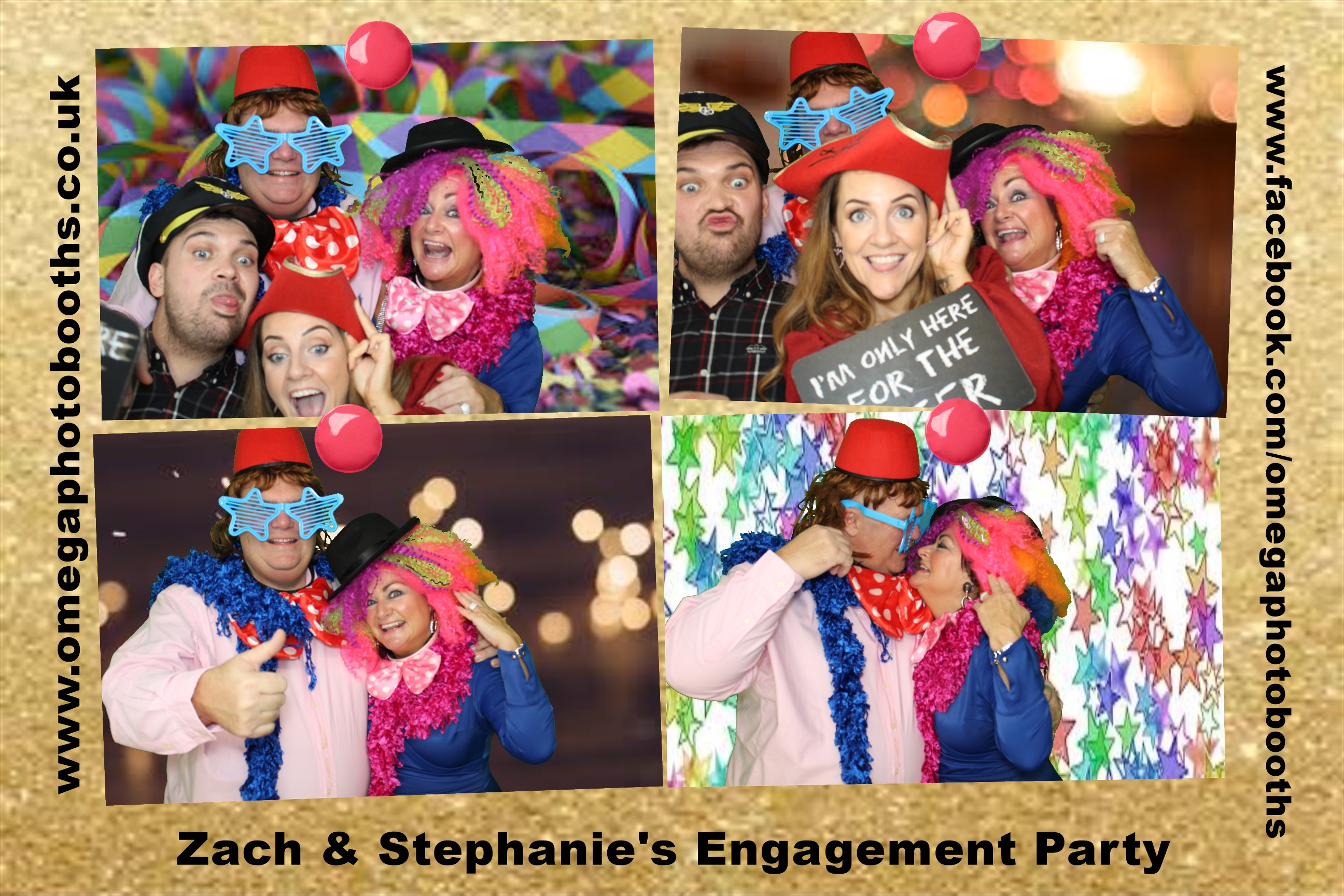Zach & Steph's Engagement Party | View more photos from the event at gallery.omegaphotobooths.co.uk/u/Omega-Photobooths/Zach-Stephs-Engagement-Party