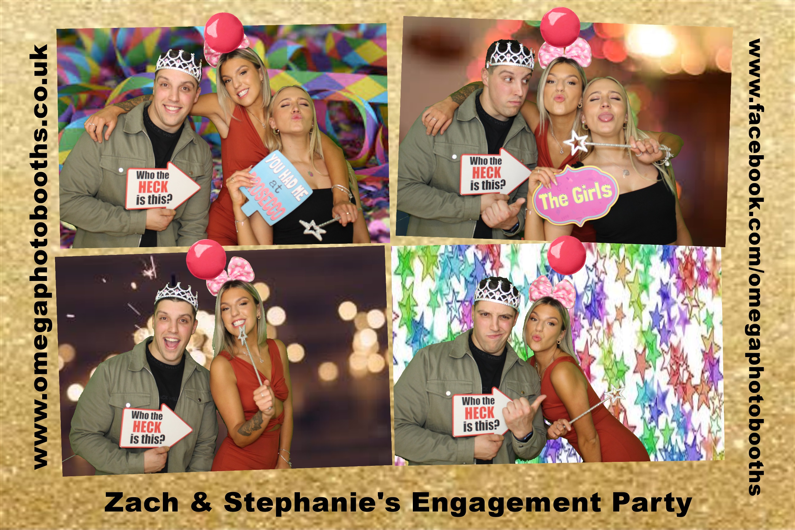 Zach & Steph's Engagement Party | View more photos from the event at gallery.omegaphotobooths.co.uk/u/Omega-Photobooths/Zach-Stephs-Engagement-Party