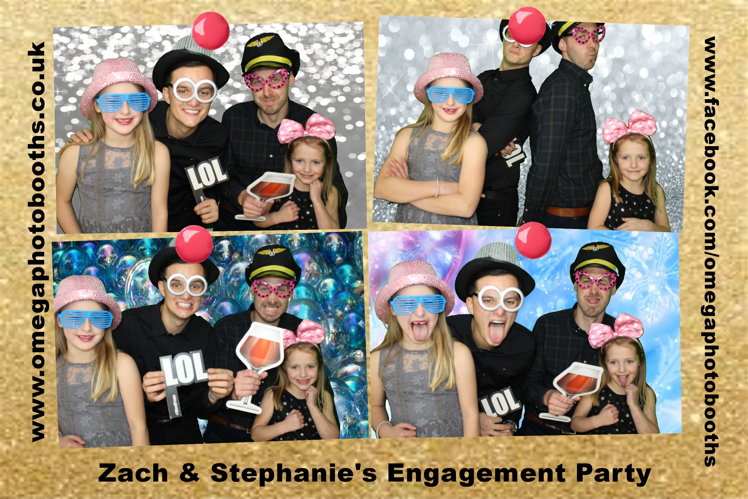 Zach & Steph's Engagement Party | View more photos from the event at gallery.omegaphotobooths.co.uk/u/Omega-Photobooths/Zach-Stephs-Engagement-Party