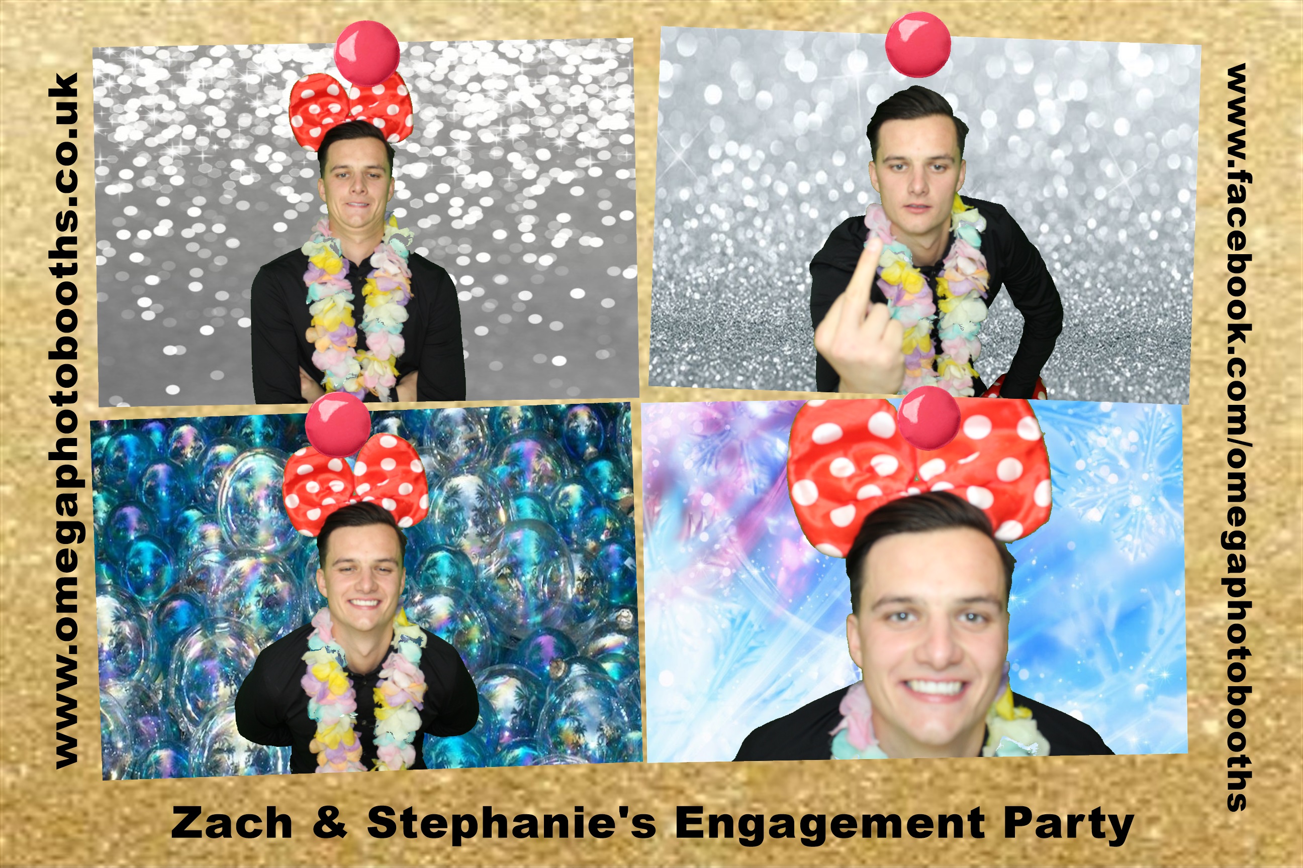 Zach & Steph's Engagement Party | View more photos from the event at gallery.omegaphotobooths.co.uk/u/Omega-Photobooths/Zach-Stephs-Engagement-Party