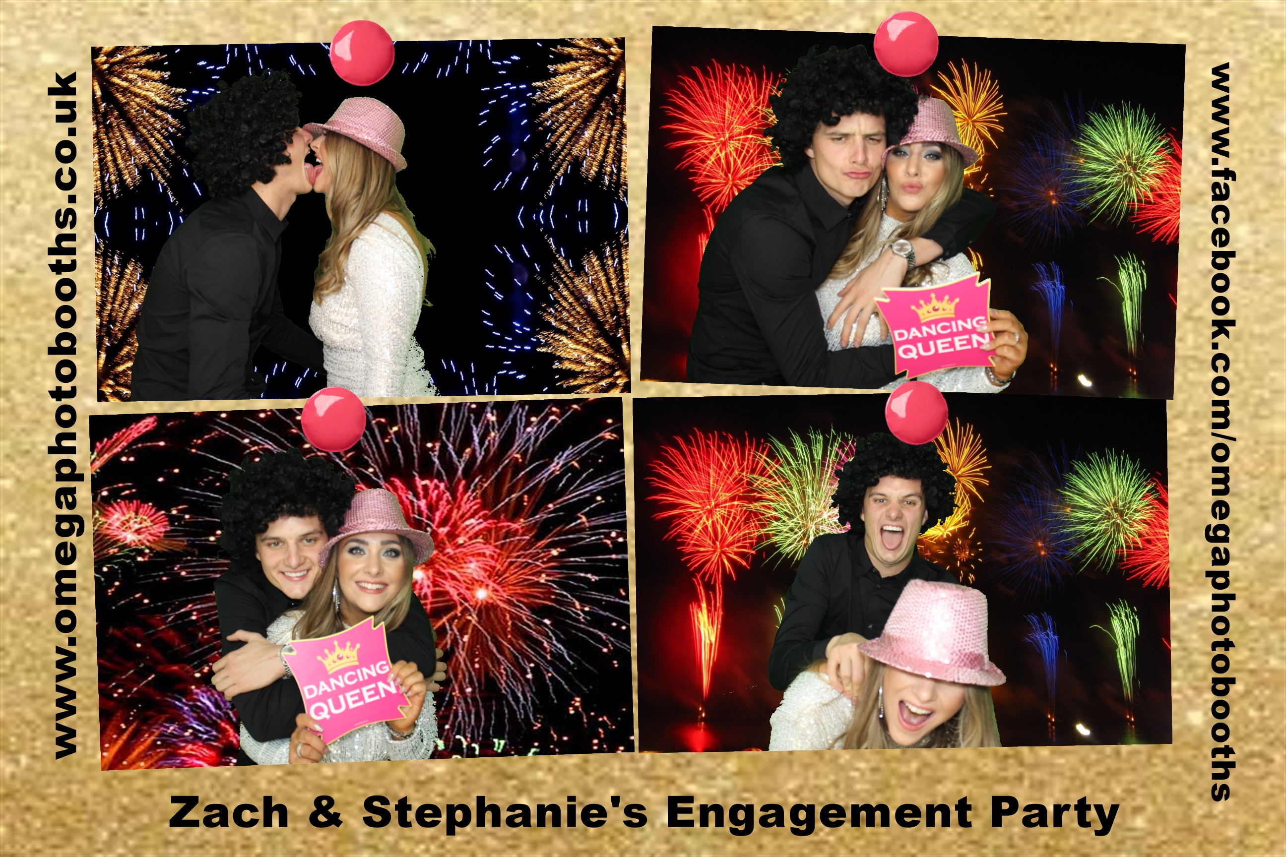 Zach & Steph's Engagement Party | View more photos from the event at gallery.omegaphotobooths.co.uk/u/Omega-Photobooths/Zach-Stephs-Engagement-Party