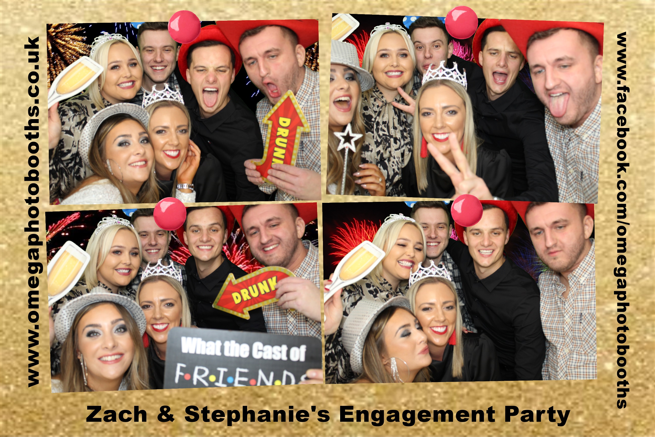 Zach & Steph's Engagement Party | View more photos from the event at gallery.omegaphotobooths.co.uk/u/Omega-Photobooths/Zach-Stephs-Engagement-Party