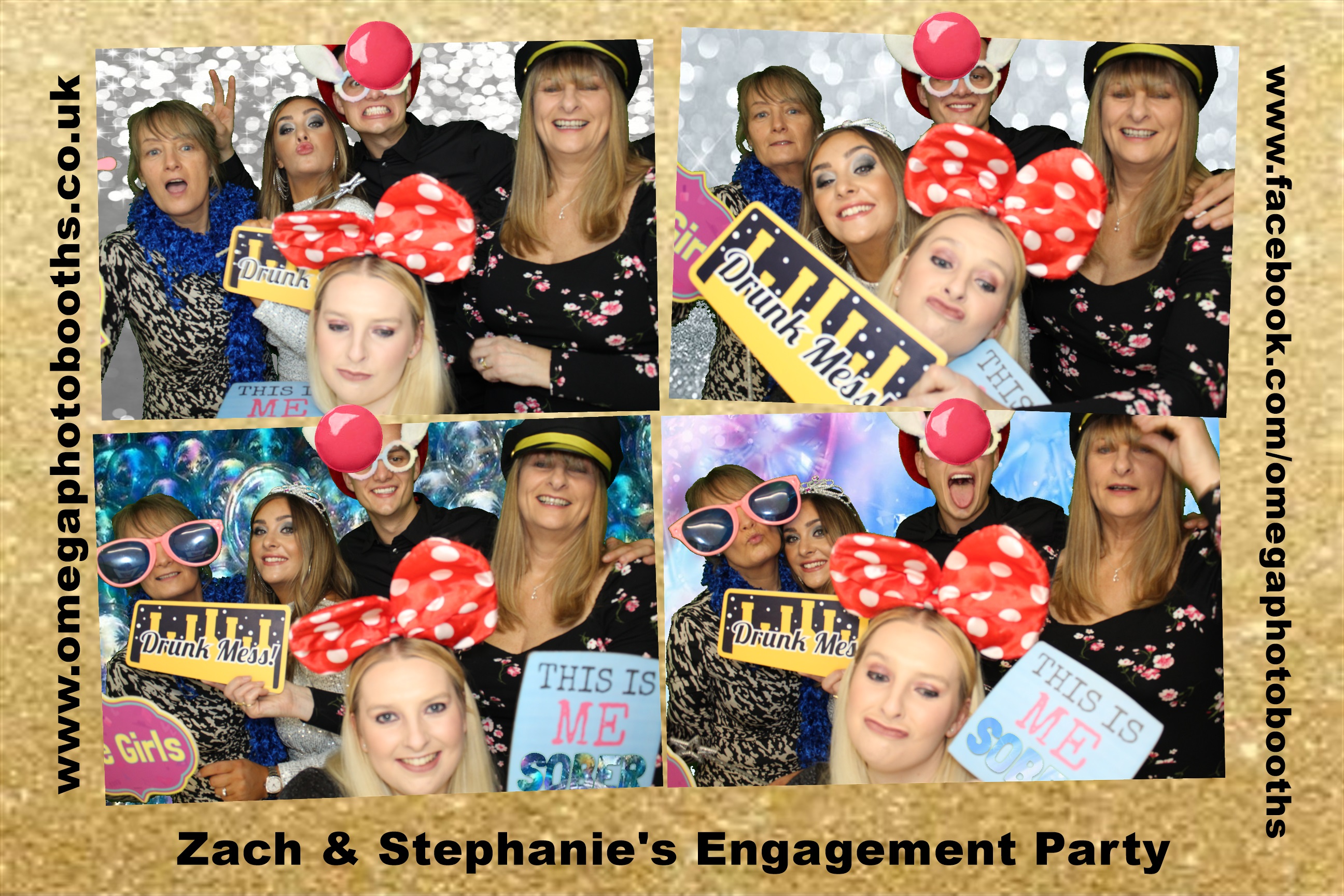 Zach & Steph's Engagement Party | View more photos from the event at gallery.omegaphotobooths.co.uk/u/Omega-Photobooths/Zach-Stephs-Engagement-Party