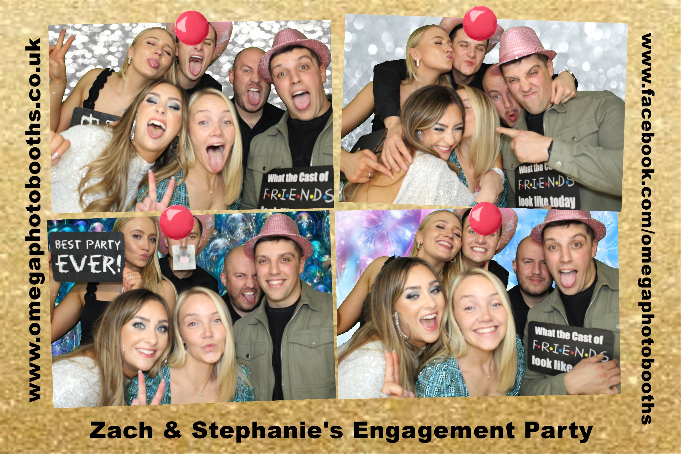 Zach & Steph's Engagement Party | View more photos from the event at gallery.omegaphotobooths.co.uk/u/Omega-Photobooths/Zach-Stephs-Engagement-Party