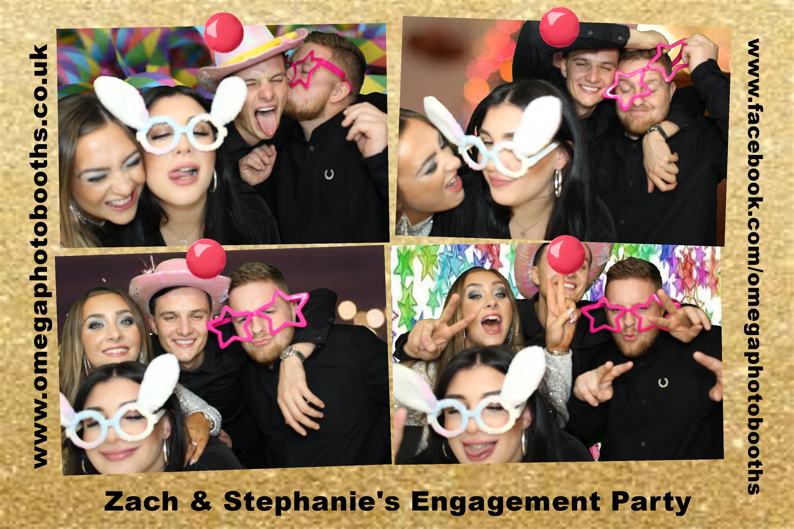 Zach & Steph's Engagement Party | View more photos from the event at gallery.omegaphotobooths.co.uk/u/Omega-Photobooths/Zach-Stephs-Engagement-Party