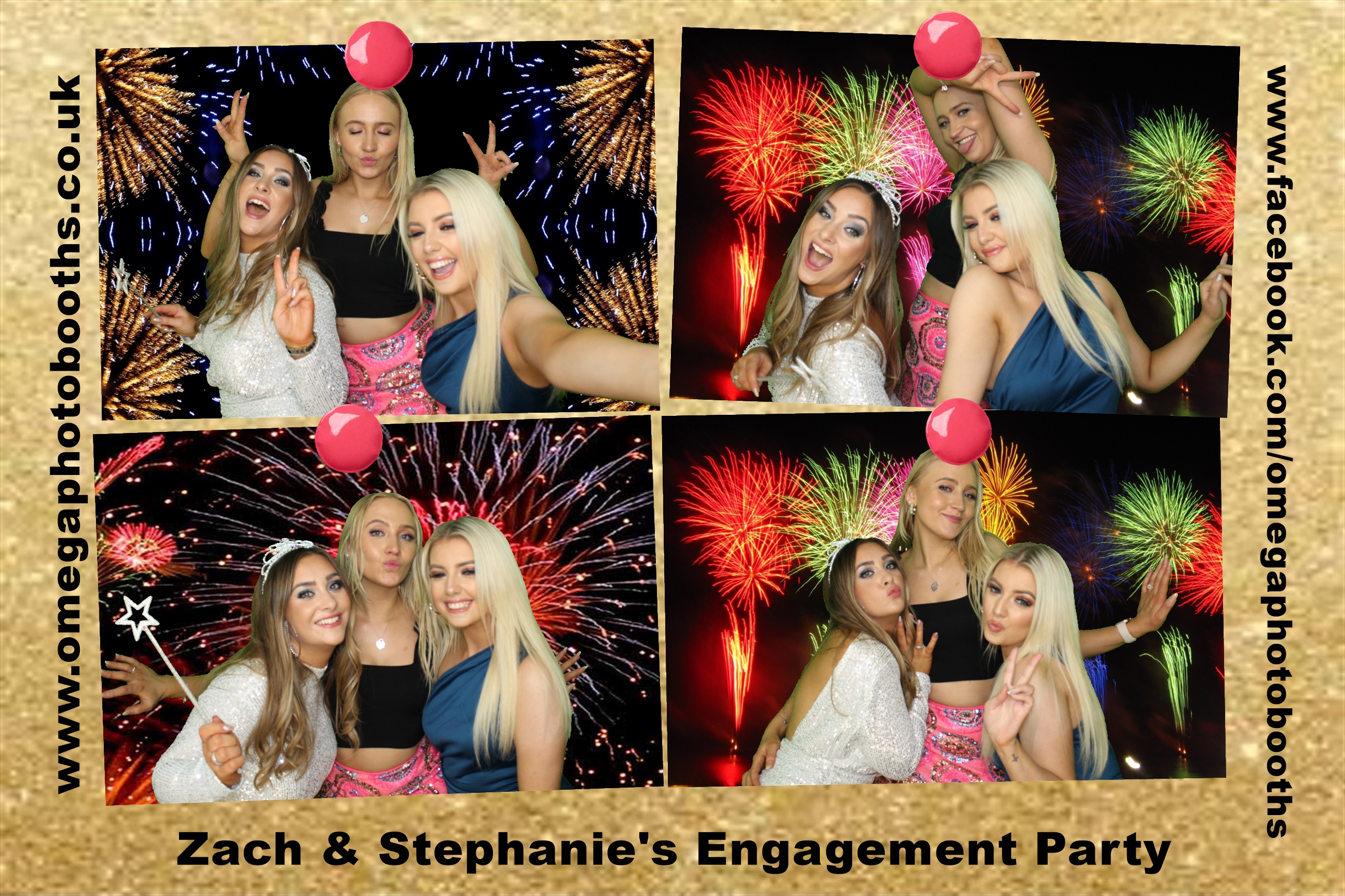 Zach & Steph's Engagement Party | View more photos from the event at gallery.omegaphotobooths.co.uk/u/Omega-Photobooths/Zach-Stephs-Engagement-Party