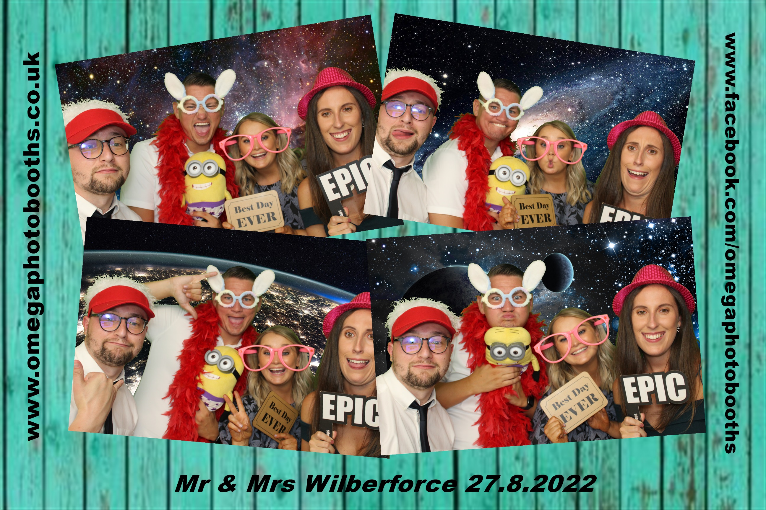 Zoe & Jonny's Wedding | View more photos from the event at gallery.omegaphotobooths.co.uk/u/Omega-Photobooths/Zoe-Jonnys-Wedding
