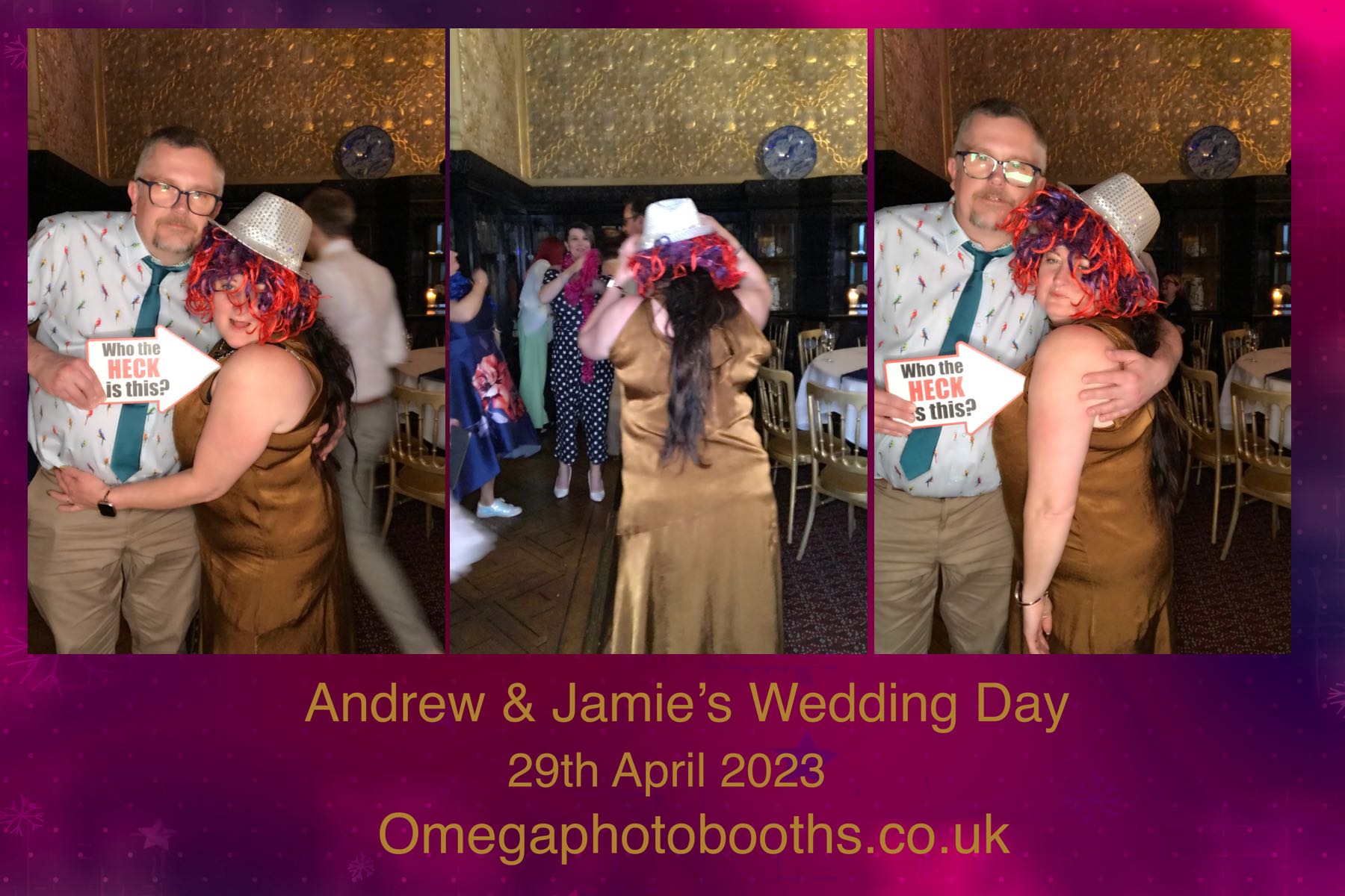 Andrew & Jamie's Wedding | View more photos from the event at gallery.omegaphotobooths.co.uk/u/Omega-Photobooths/Andrew-Jamies-Wedding