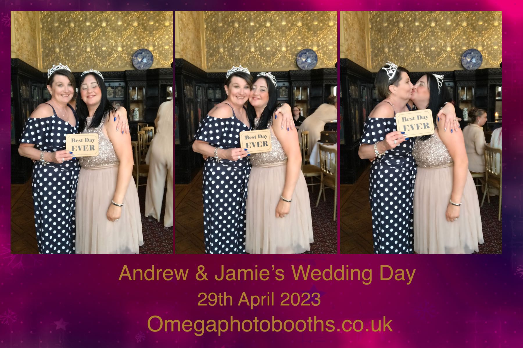 Andrew & Jamie's Wedding | View more photos from the event at gallery.omegaphotobooths.co.uk/u/Omega-Photobooths/Andrew-Jamies-Wedding