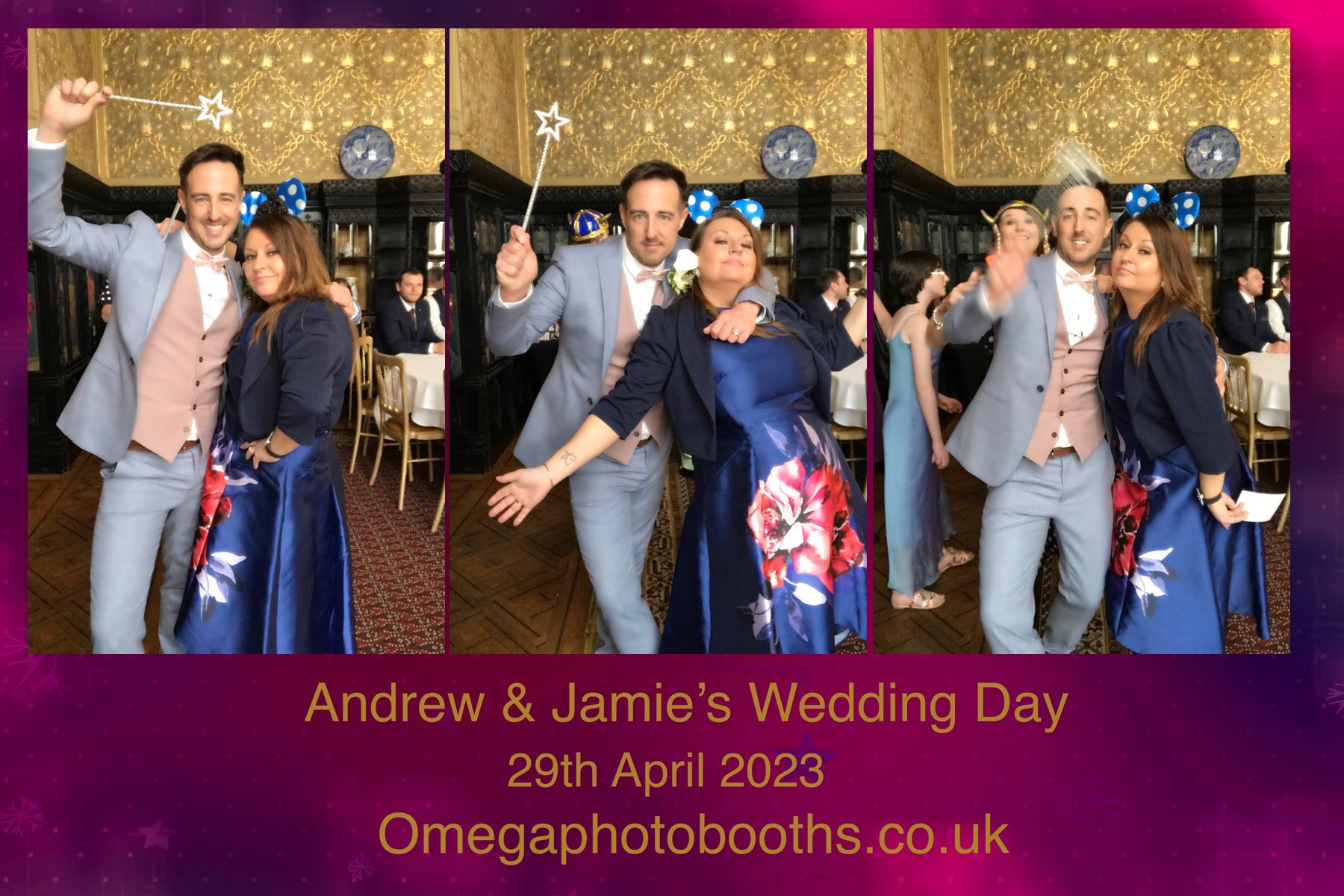 Andrew & Jamie's Wedding | View more photos from the event at gallery.omegaphotobooths.co.uk/u/Omega-Photobooths/Andrew-Jamies-Wedding