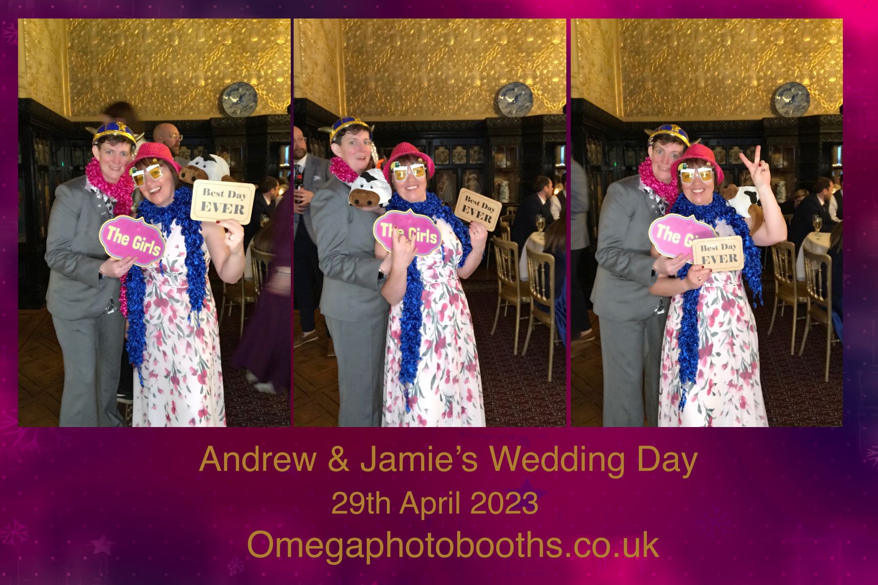 Andrew & Jamie's Wedding | View more photos from the event at gallery.omegaphotobooths.co.uk/u/Omega-Photobooths/Andrew-Jamies-Wedding