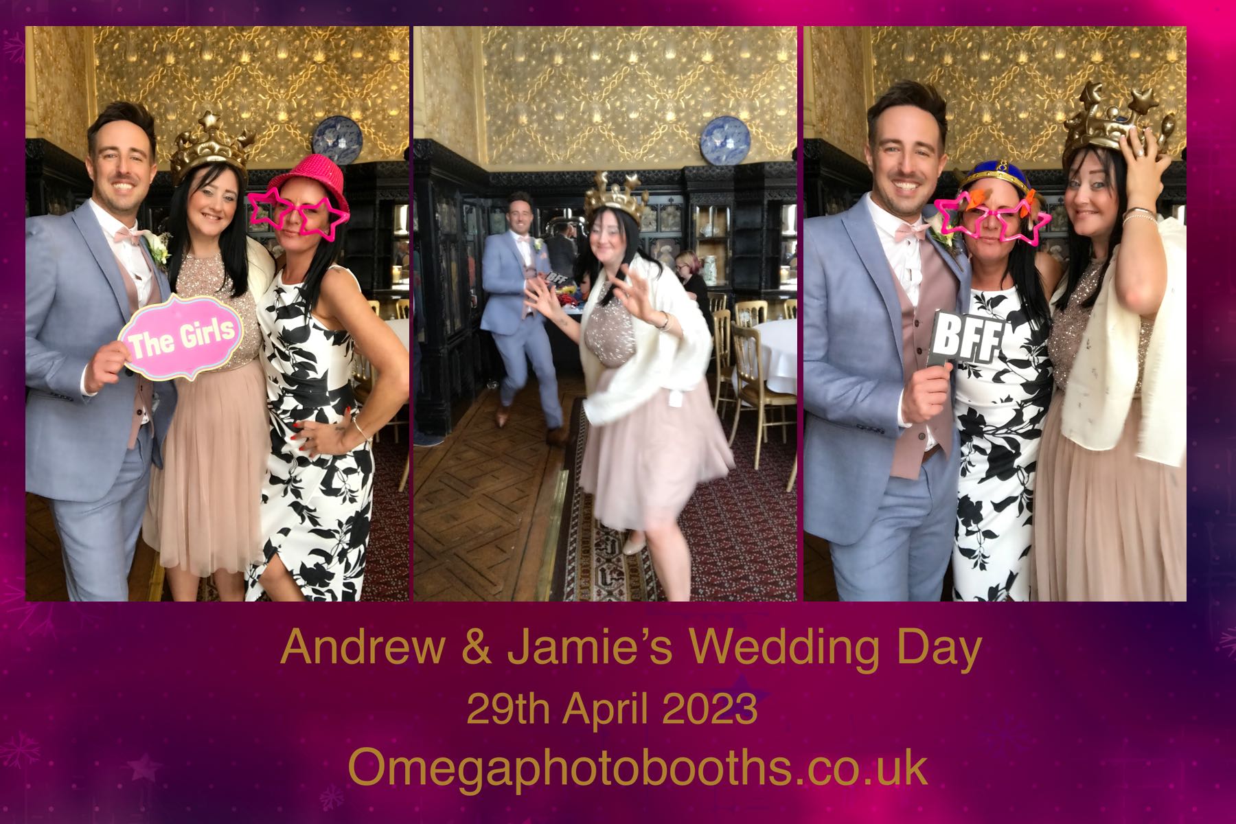Andrew & Jamie's Wedding | View more photos from the event at gallery.omegaphotobooths.co.uk/u/Omega-Photobooths/Andrew-Jamies-Wedding