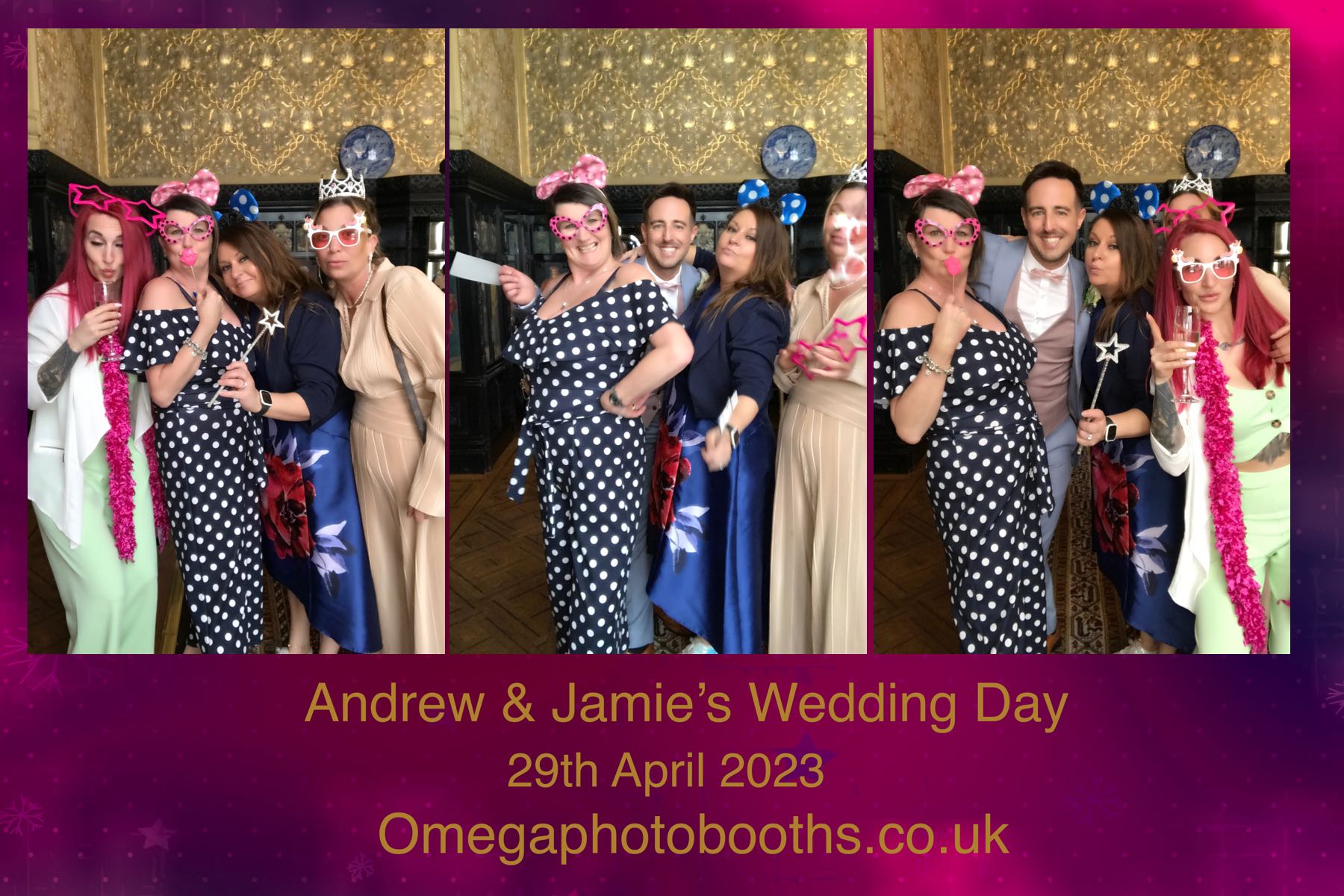 Andrew & Jamie's Wedding | View more photos from the event at gallery.omegaphotobooths.co.uk/u/Omega-Photobooths/Andrew-Jamies-Wedding