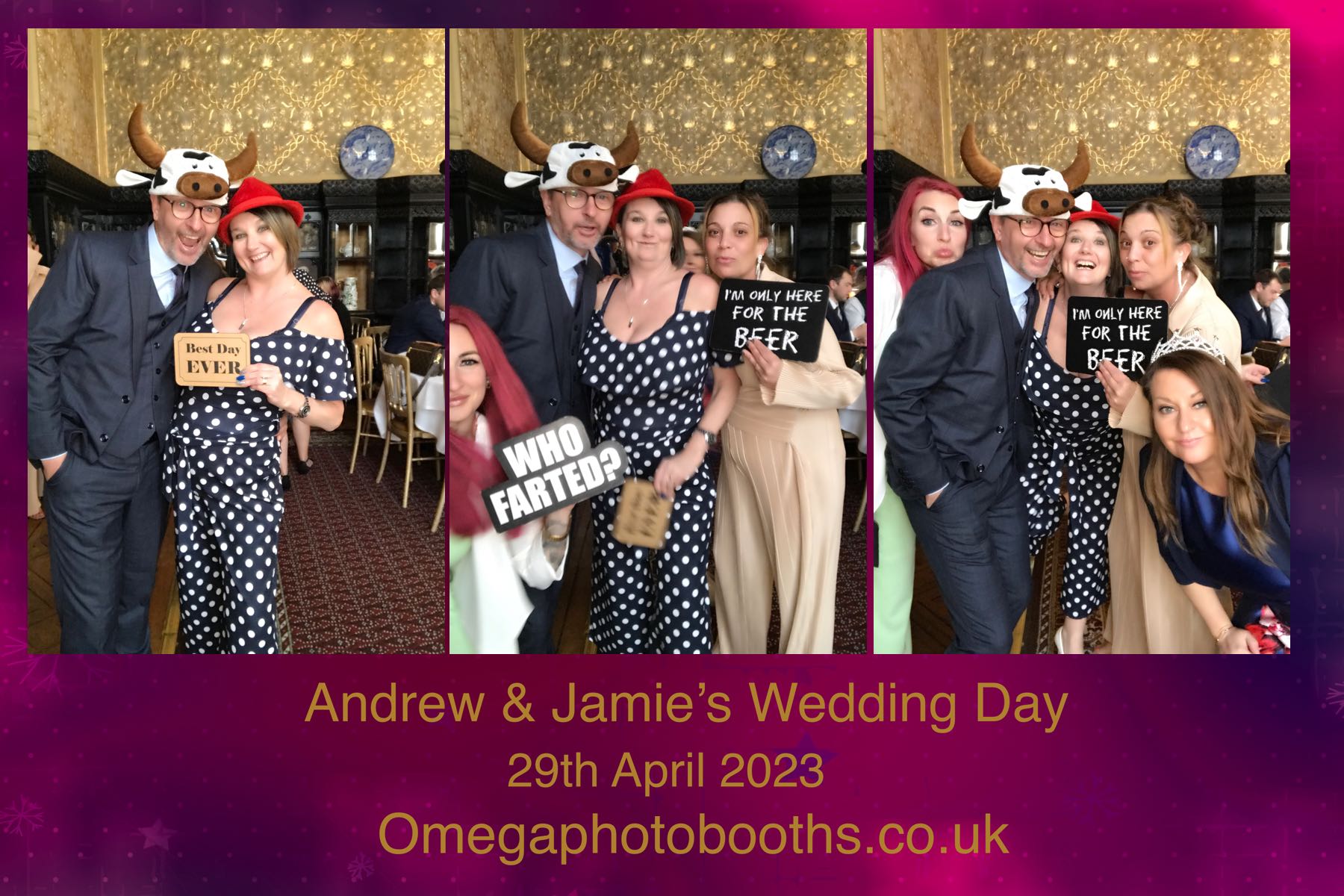 Andrew & Jamie's Wedding | View more photos from the event at gallery.omegaphotobooths.co.uk/u/Omega-Photobooths/Andrew-Jamies-Wedding