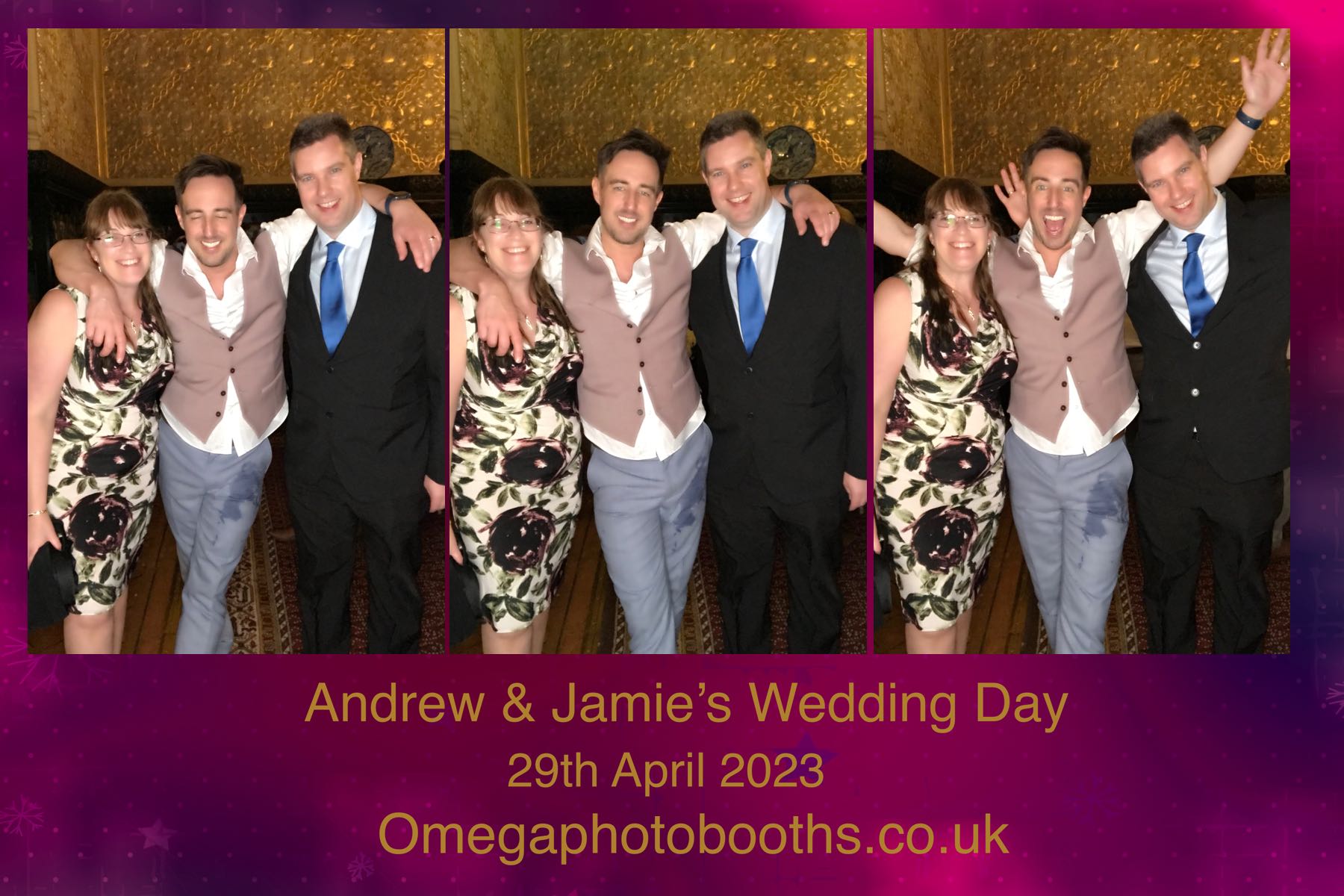 Andrew & Jamie's Wedding | View more photos from the event at gallery.omegaphotobooths.co.uk/u/Omega-Photobooths/Andrew-Jamies-Wedding