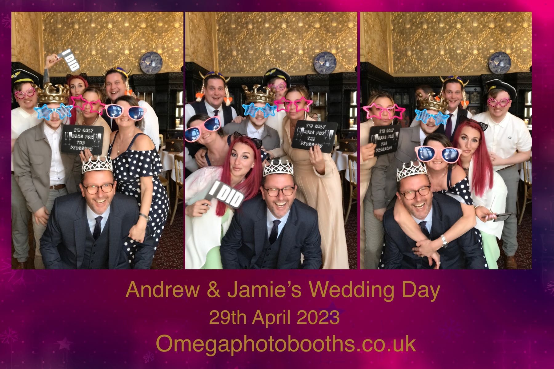 Andrew & Jamie's Wedding | View more photos from the event at gallery.omegaphotobooths.co.uk/u/Omega-Photobooths/Andrew-Jamies-Wedding