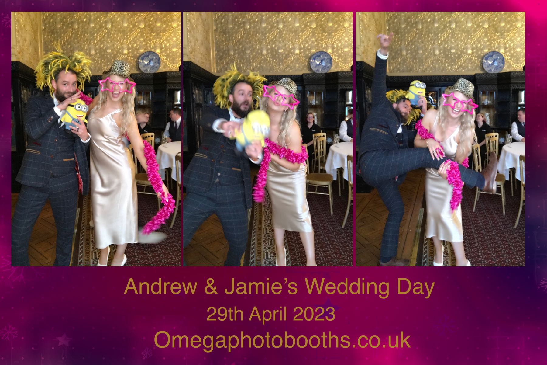 Andrew & Jamie's Wedding | View more photos from the event at gallery.omegaphotobooths.co.uk/u/Omega-Photobooths/Andrew-Jamies-Wedding