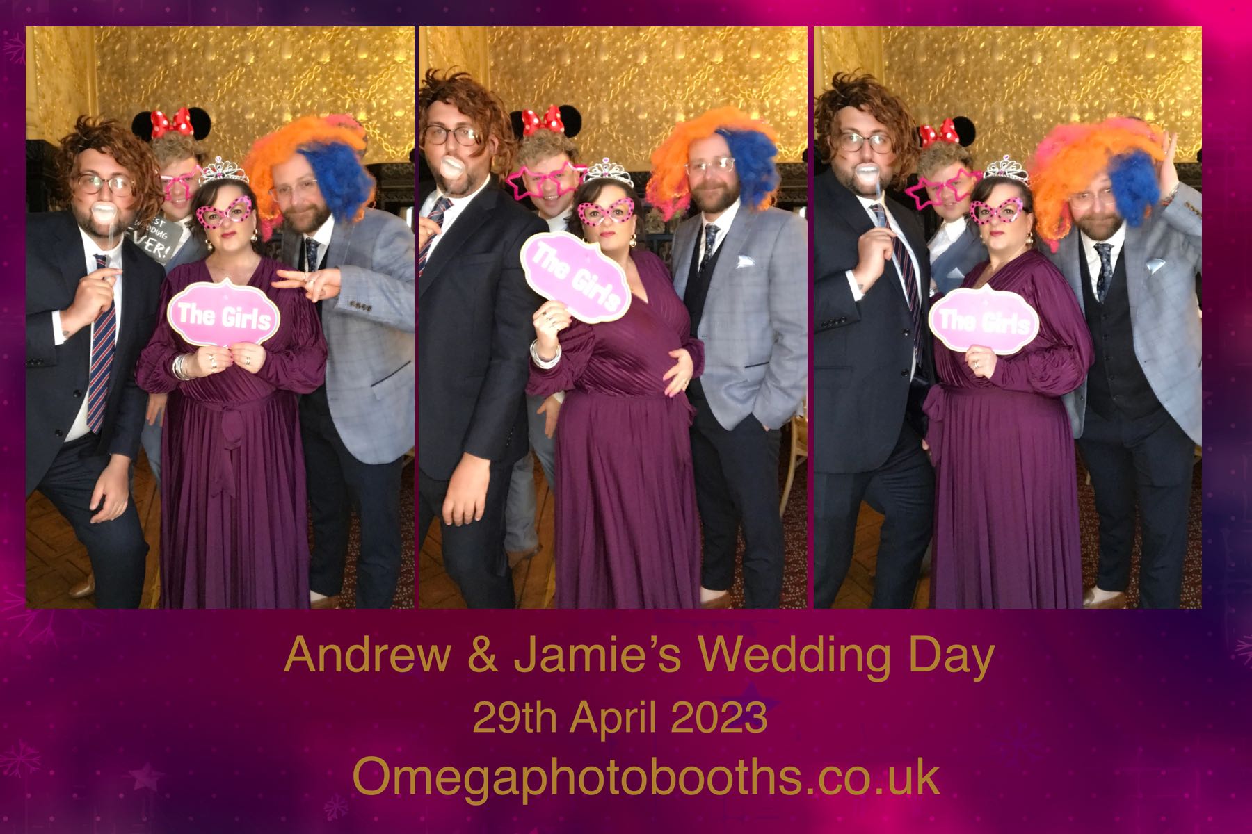 Andrew & Jamie's Wedding | View more photos from the event at gallery.omegaphotobooths.co.uk/u/Omega-Photobooths/Andrew-Jamies-Wedding