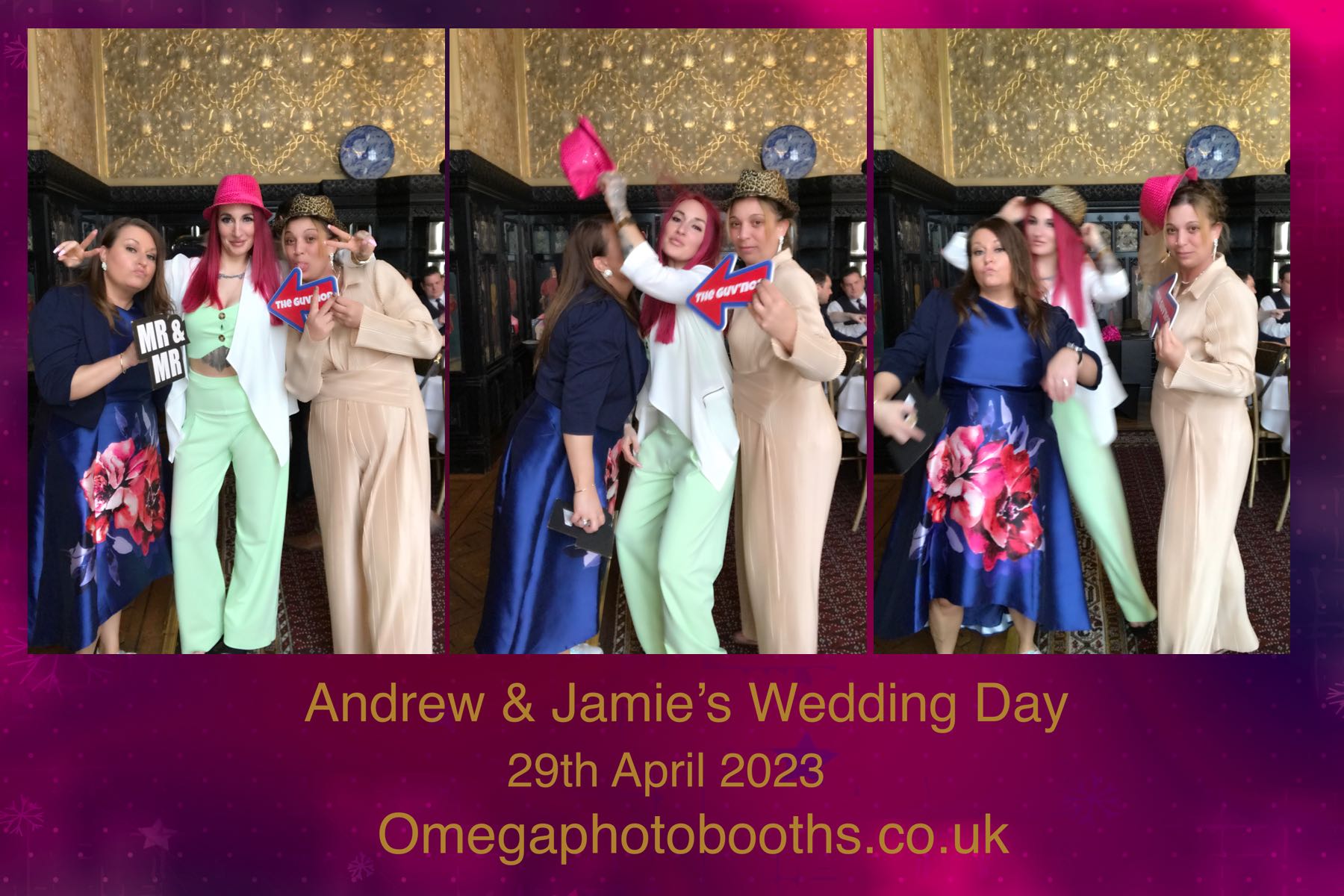 Andrew & Jamie's Wedding | View more photos from the event at gallery.omegaphotobooths.co.uk/u/Omega-Photobooths/Andrew-Jamies-Wedding