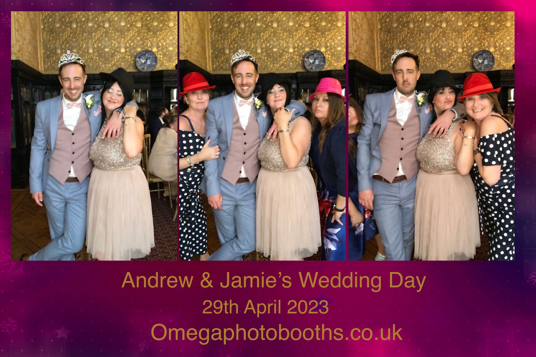 Andrew & Jamie's Wedding | View more photos from the event at gallery.omegaphotobooths.co.uk/u/Omega-Photobooths/Andrew-Jamies-Wedding