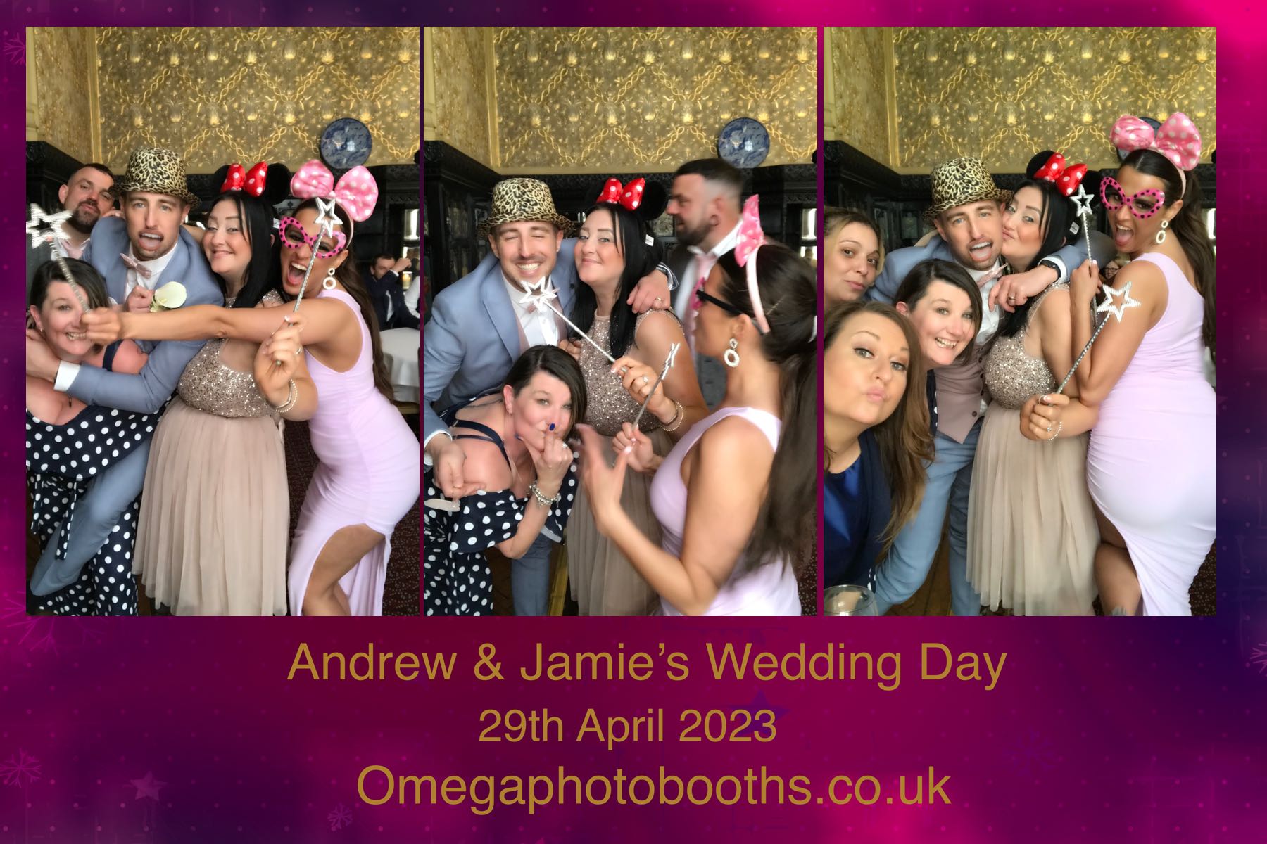 Andrew & Jamie's Wedding | View more photos from the event at gallery.omegaphotobooths.co.uk/u/Omega-Photobooths/Andrew-Jamies-Wedding