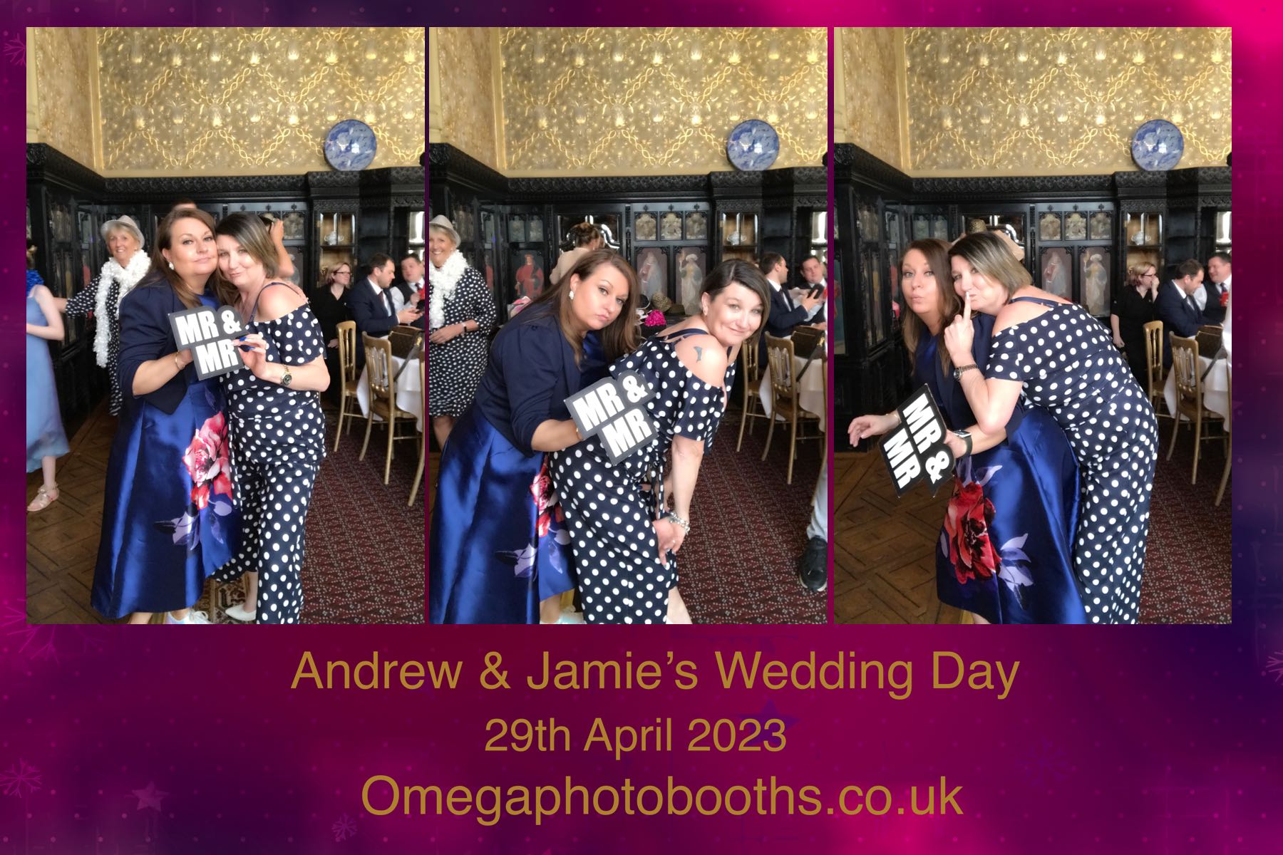 Andrew & Jamie's Wedding | View more photos from the event at gallery.omegaphotobooths.co.uk/u/Omega-Photobooths/Andrew-Jamies-Wedding