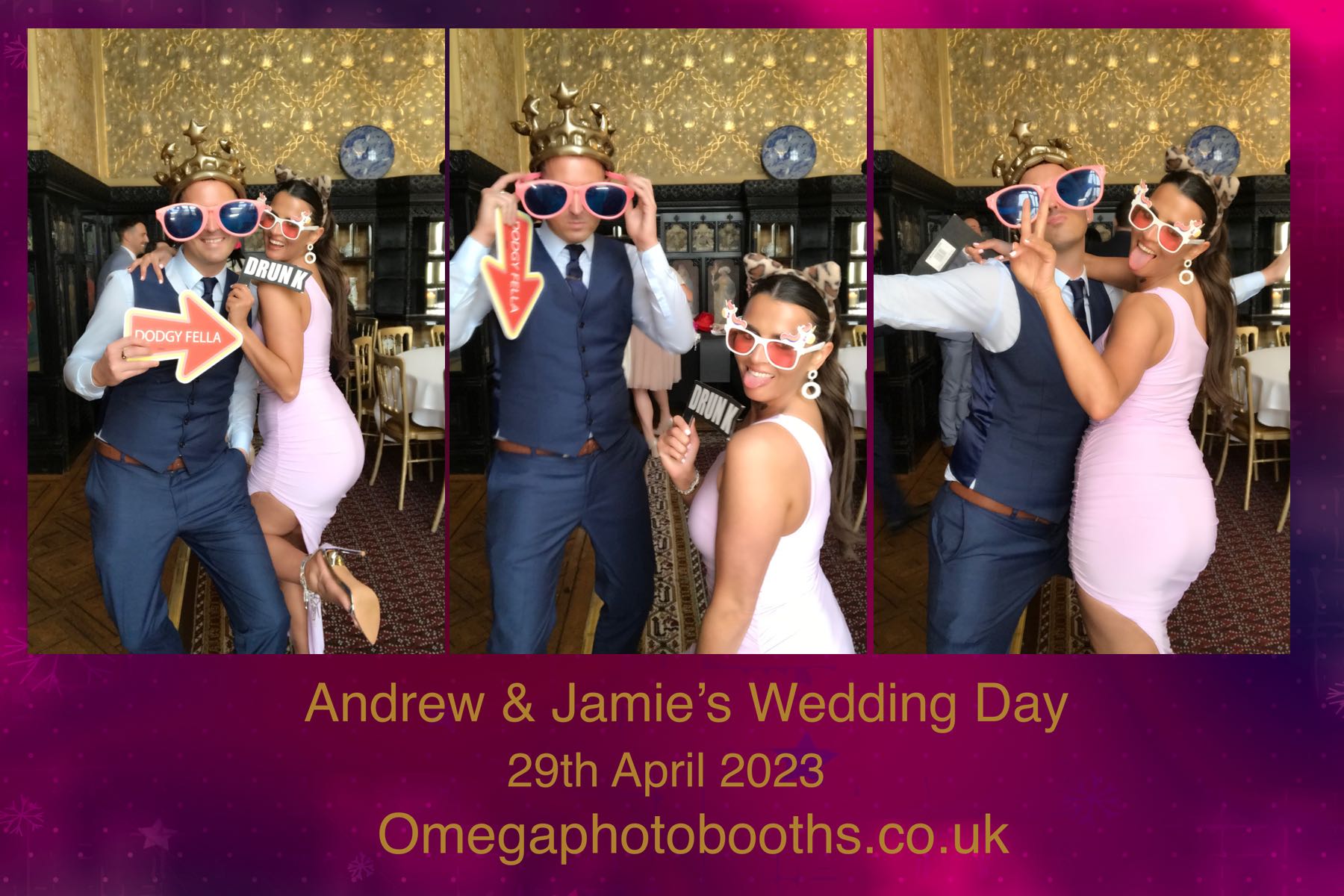 Andrew & Jamie's Wedding | View more photos from the event at gallery.omegaphotobooths.co.uk/u/Omega-Photobooths/Andrew-Jamies-Wedding