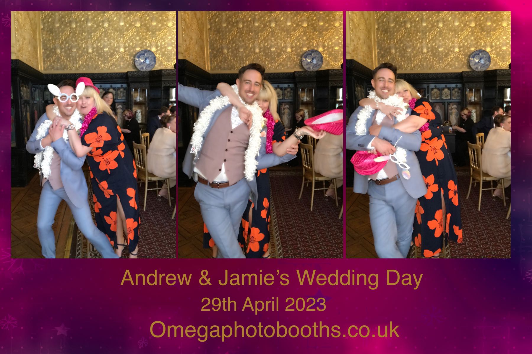 Andrew & Jamie's Wedding | View more photos from the event at gallery.omegaphotobooths.co.uk/u/Omega-Photobooths/Andrew-Jamies-Wedding