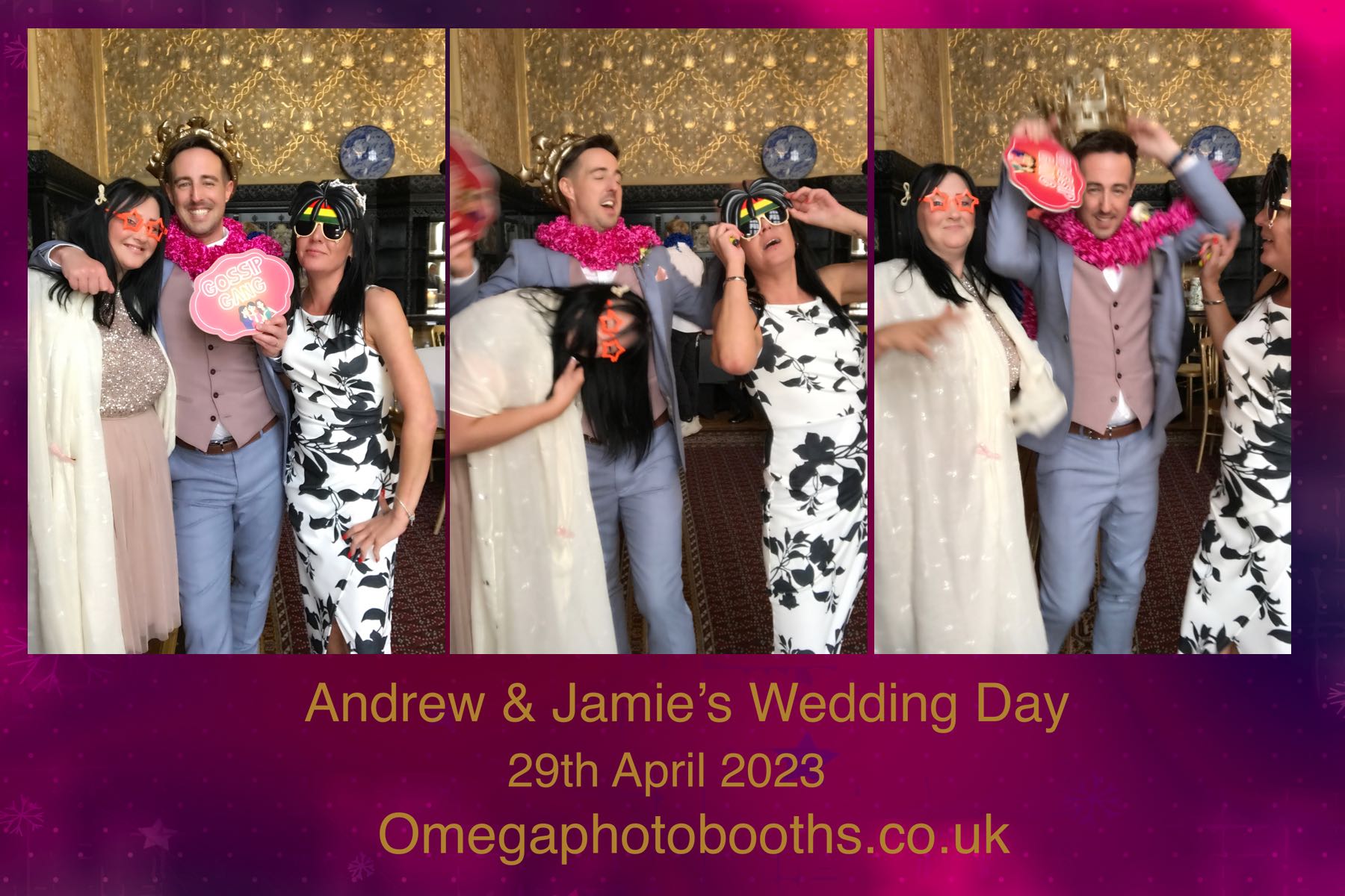 Andrew & Jamie's Wedding | View more photos from the event at gallery.omegaphotobooths.co.uk/u/Omega-Photobooths/Andrew-Jamies-Wedding