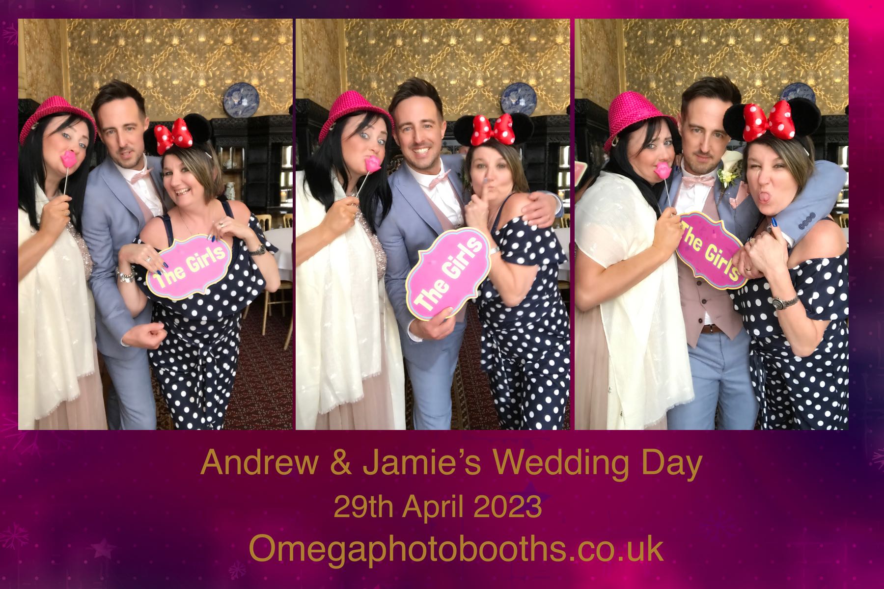Andrew & Jamie's Wedding | View more photos from the event at gallery.omegaphotobooths.co.uk/u/Omega-Photobooths/Andrew-Jamies-Wedding