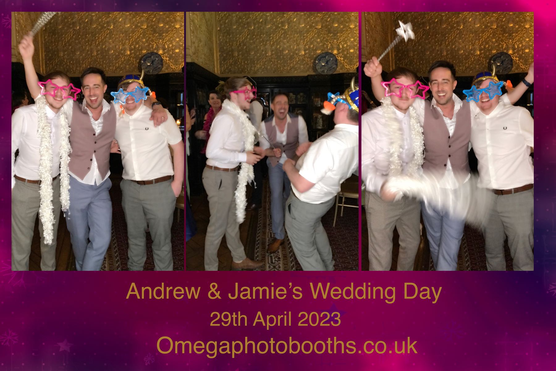 Andrew & Jamie's Wedding | View more photos from the event at gallery.omegaphotobooths.co.uk/u/Omega-Photobooths/Andrew-Jamies-Wedding